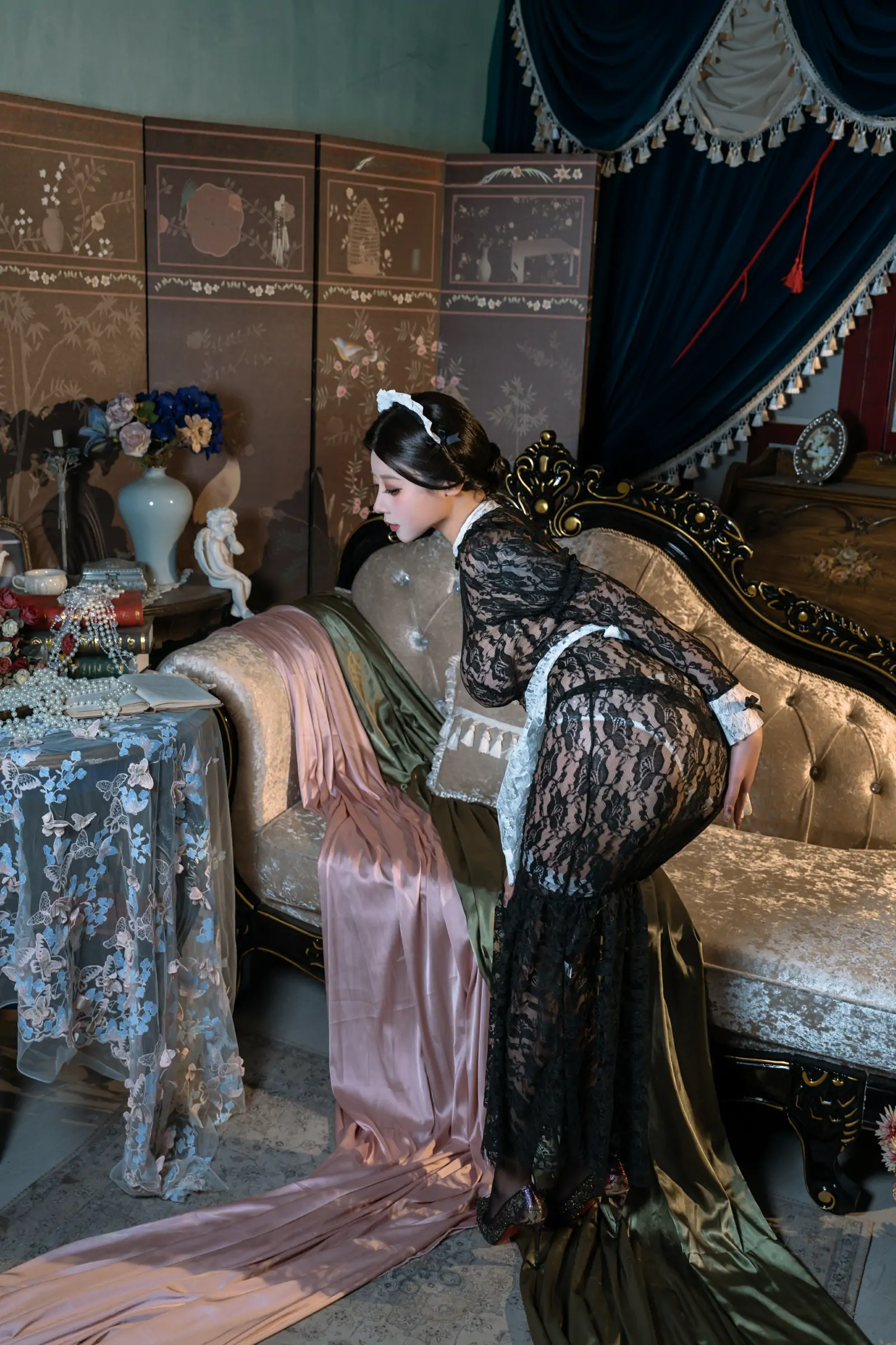 奈汐酱nice  顺从 Cosplay-第1张