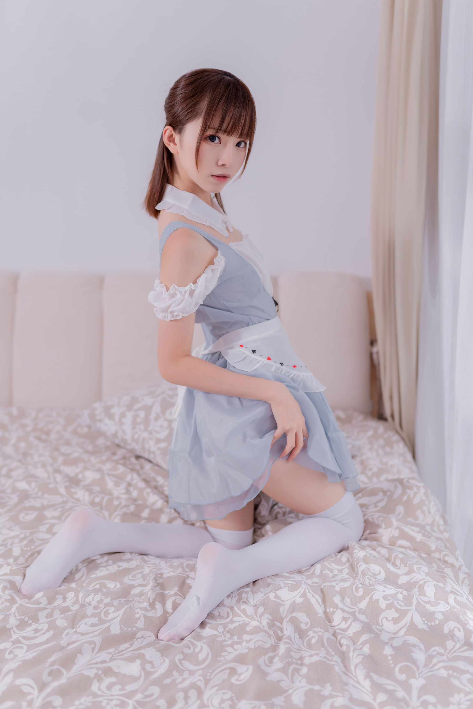 动漫博主Kitaro_绮太郎 – 白情女仆 Cosplay-第10张