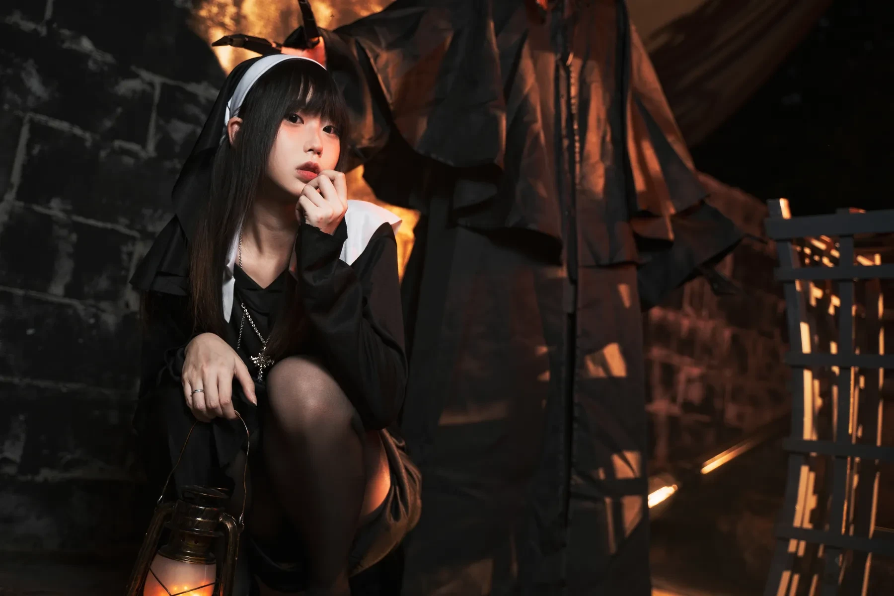 安曜曜 – 禁地修女 Cosplay-第4张