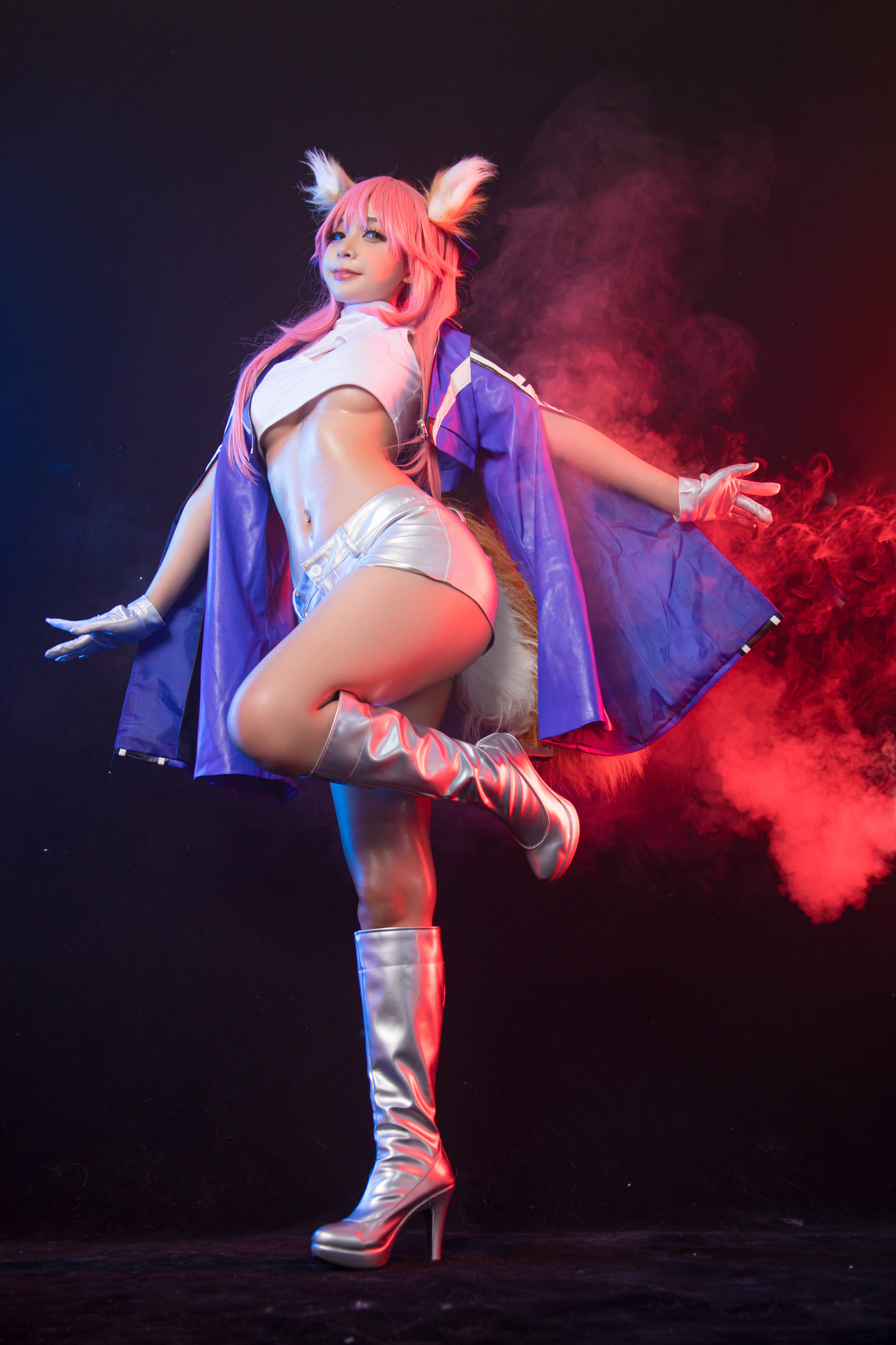 Umeko J – Tamamo Racing Fate Extrella Cosplay-第6张