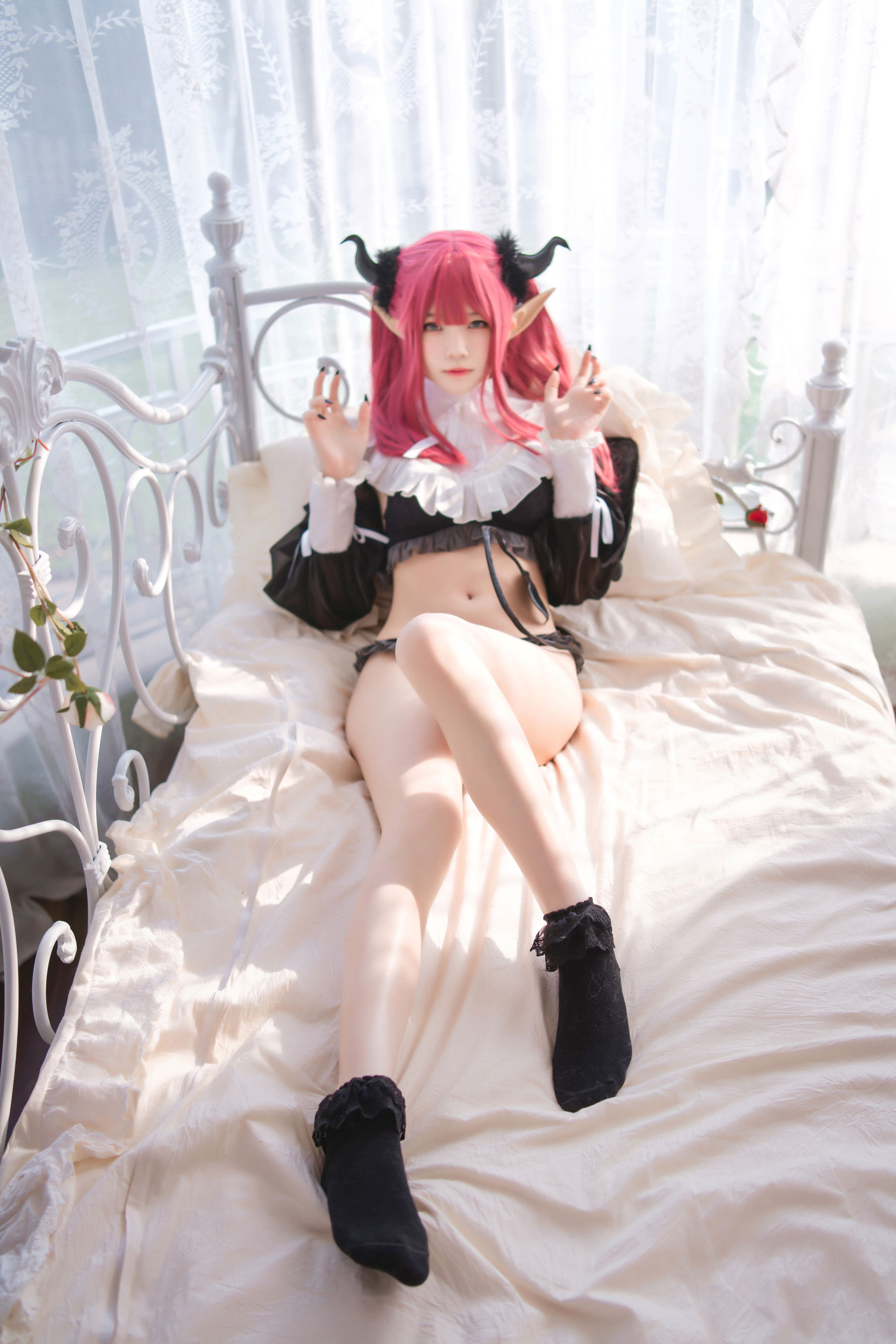桜桃喵 – 喜多川海梦 魅魔 Cosplay-第2张