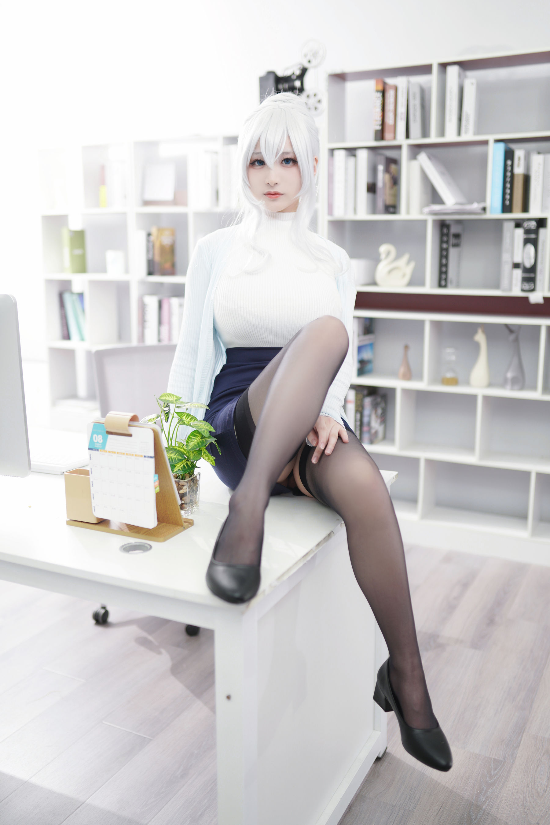 幼愛youmeko – 未亡人雪女 Cosplay-第67张