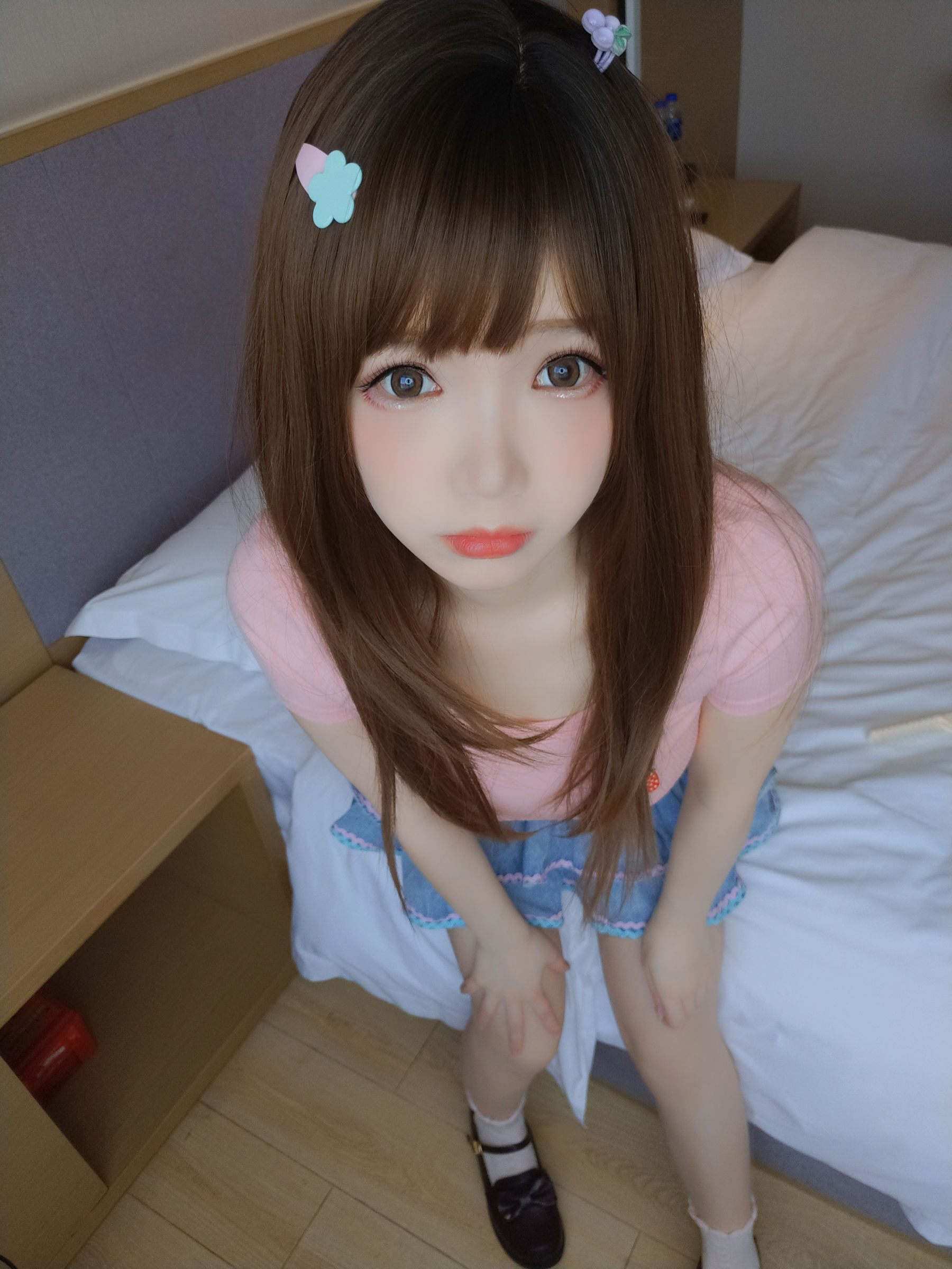 动漫博主雪晴Astra – 短裙妹妹 Cosplay-第3张