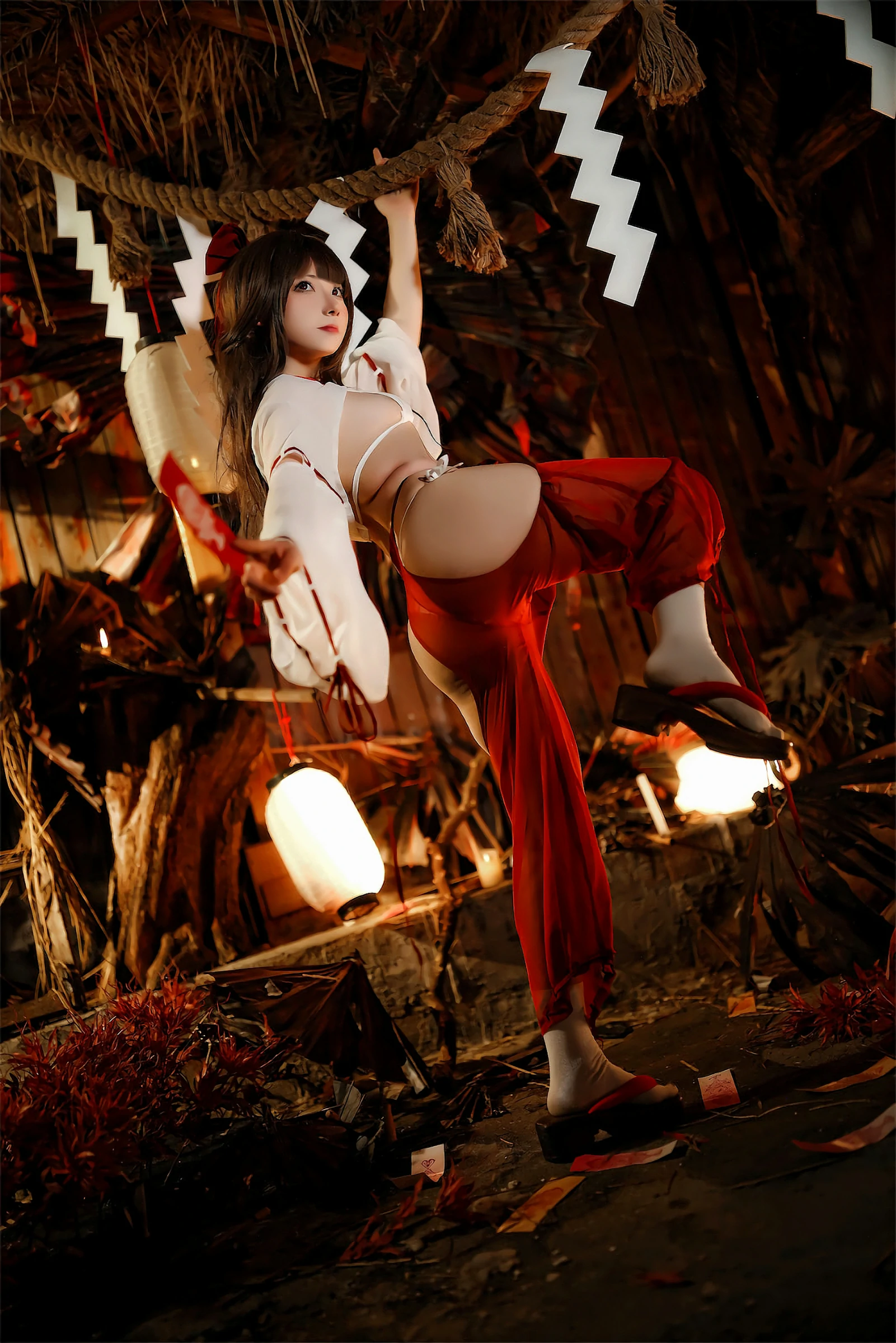 是三不是世w – 祈福巫女 Cosplay-第43张