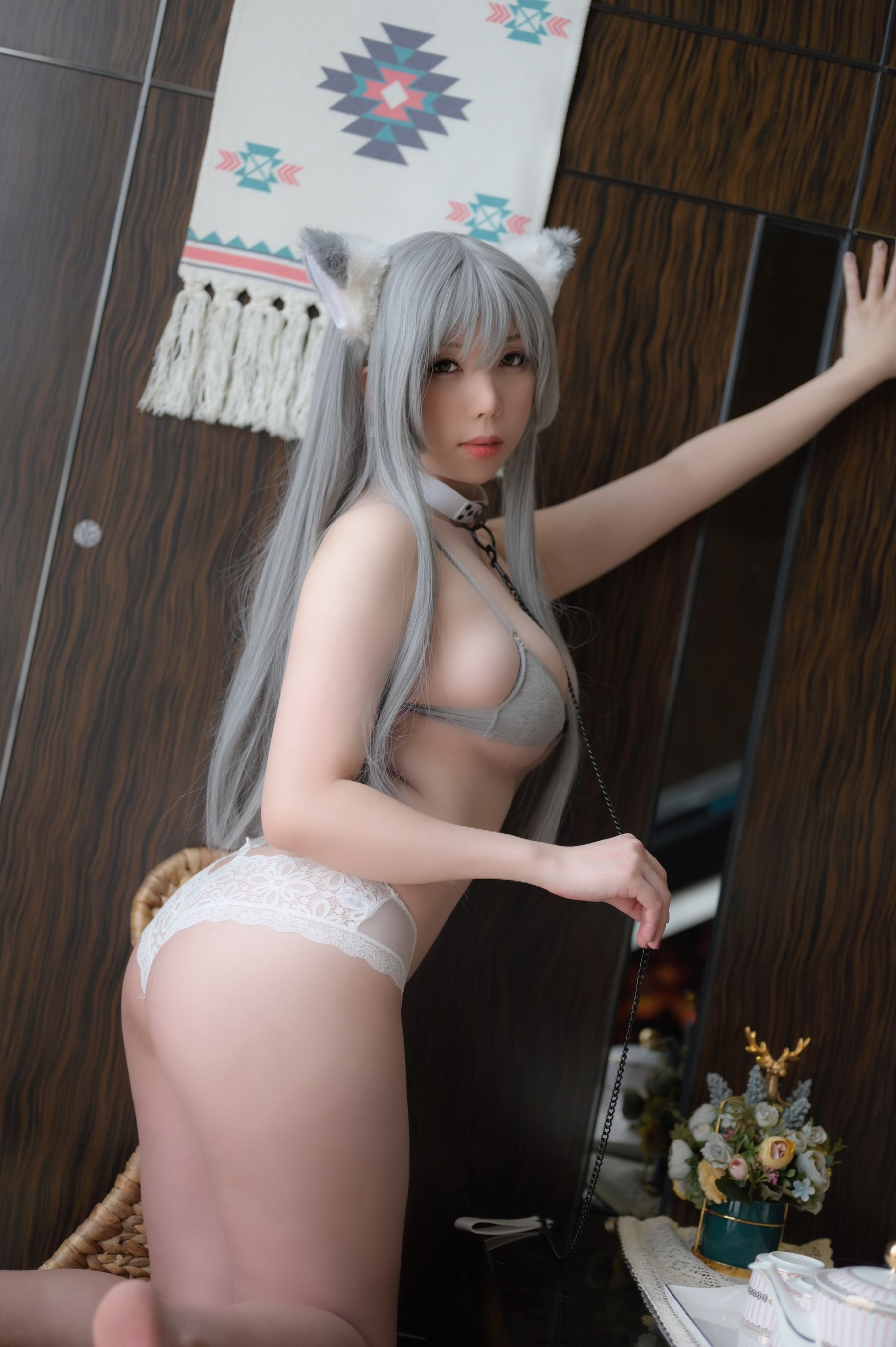 二次元巨乳美女鹿野希 – 肉肉的可爱 Cosplay-第15张