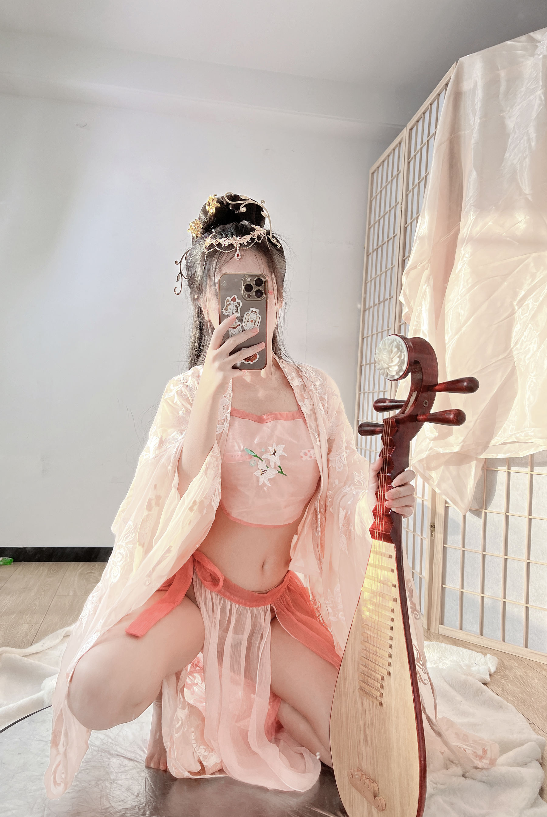 微博人气Coser不呆猫 – 宫廷仕女 Cosplay-第5张