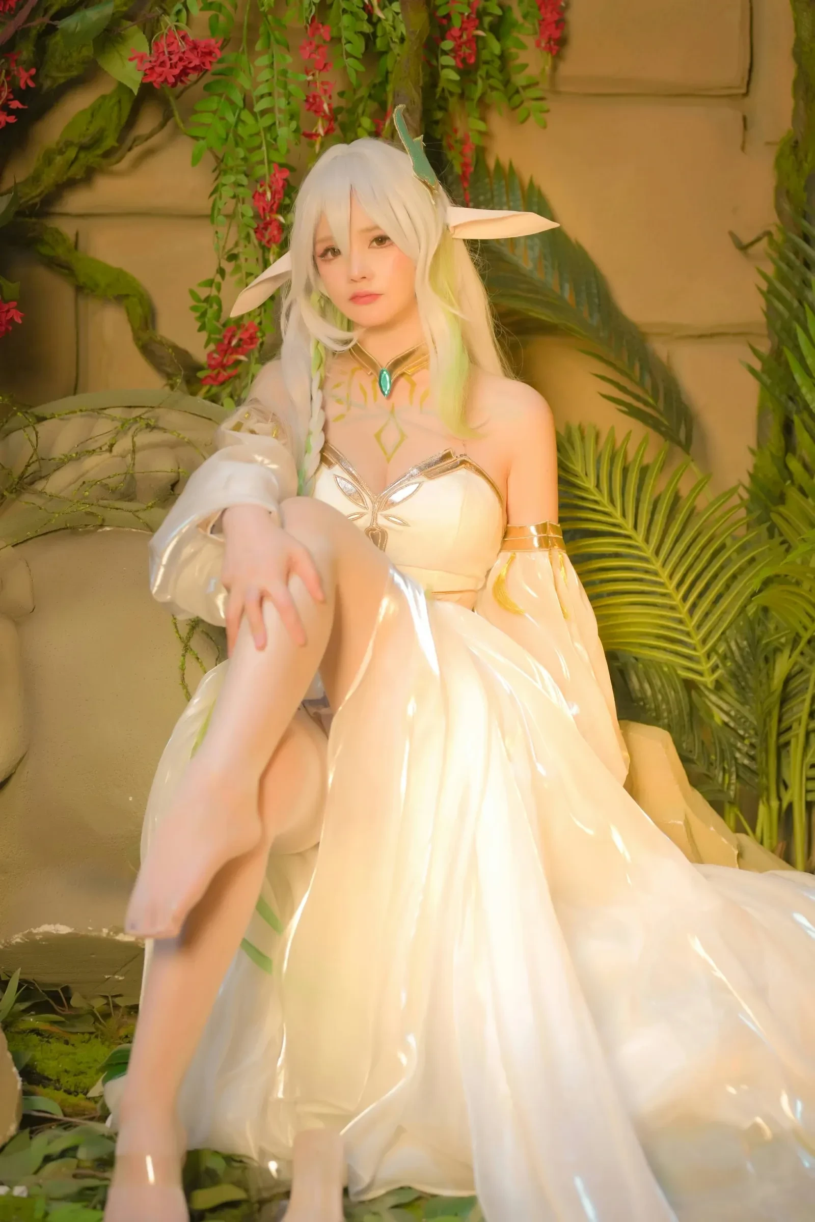 前羽rr – 原神 大慈树王 Cosplay-第2张