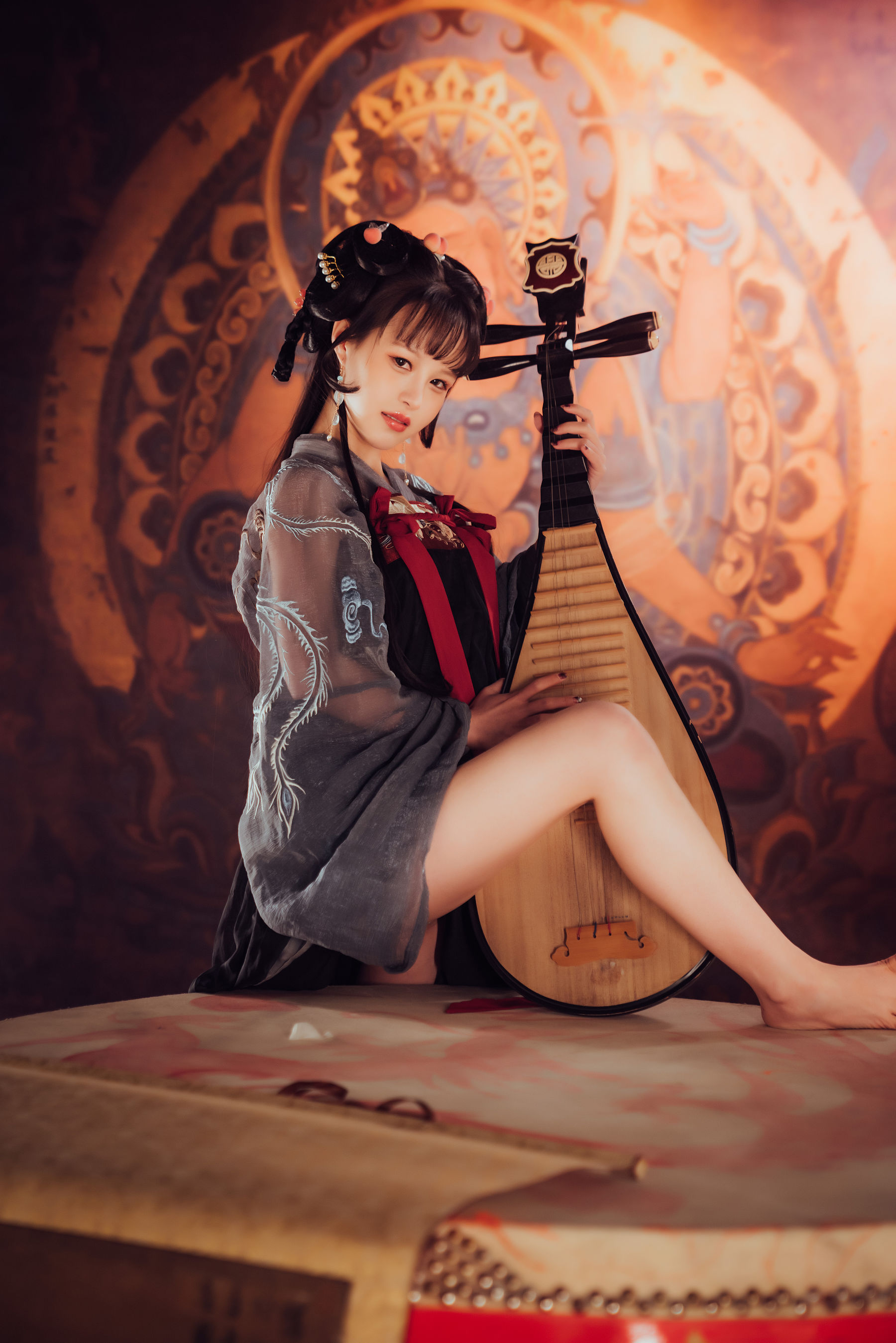 美少女晕崽 – 小琵琶精 Cosplay-第1张