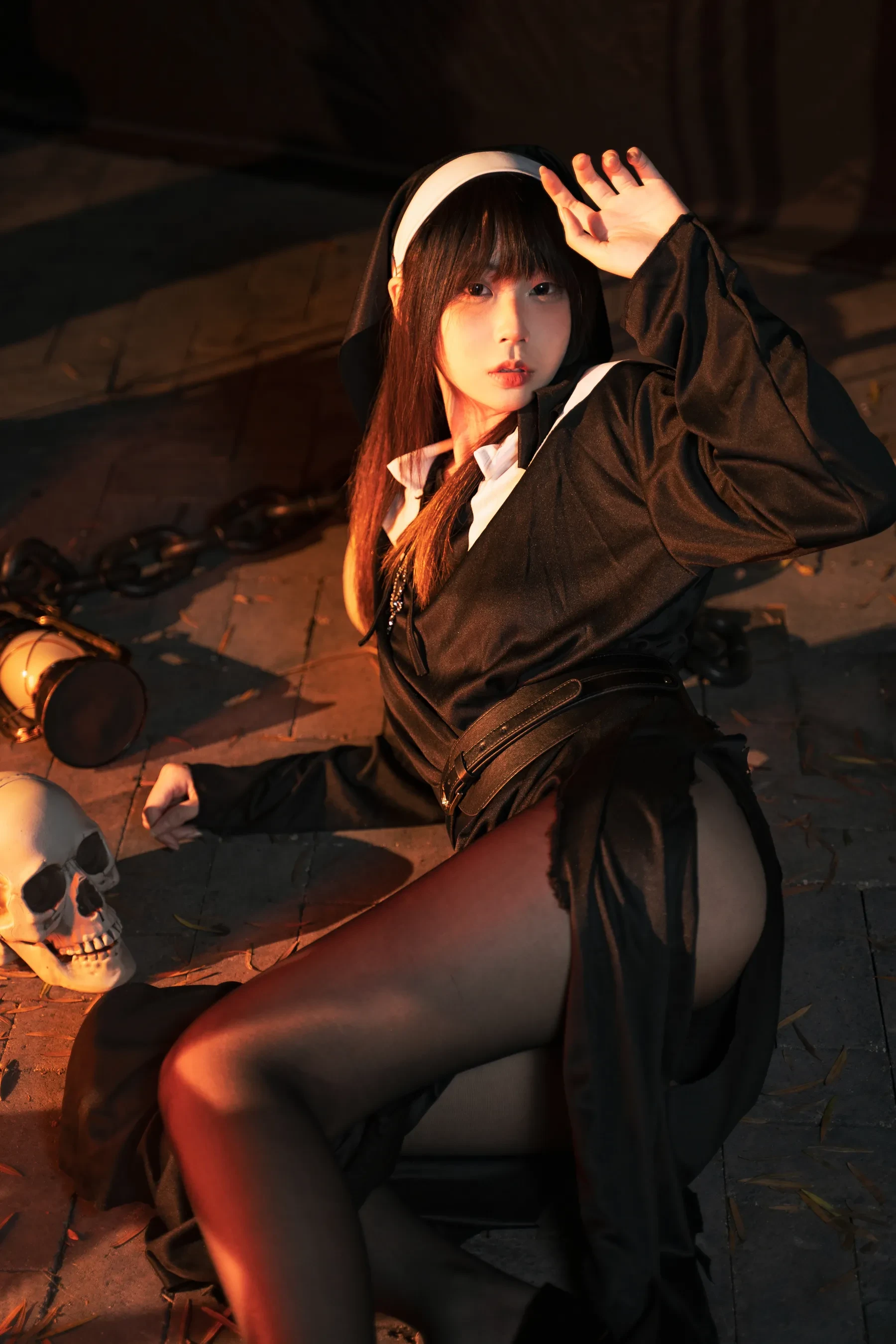安曜曜 – 禁地修女 Cosplay-第6张