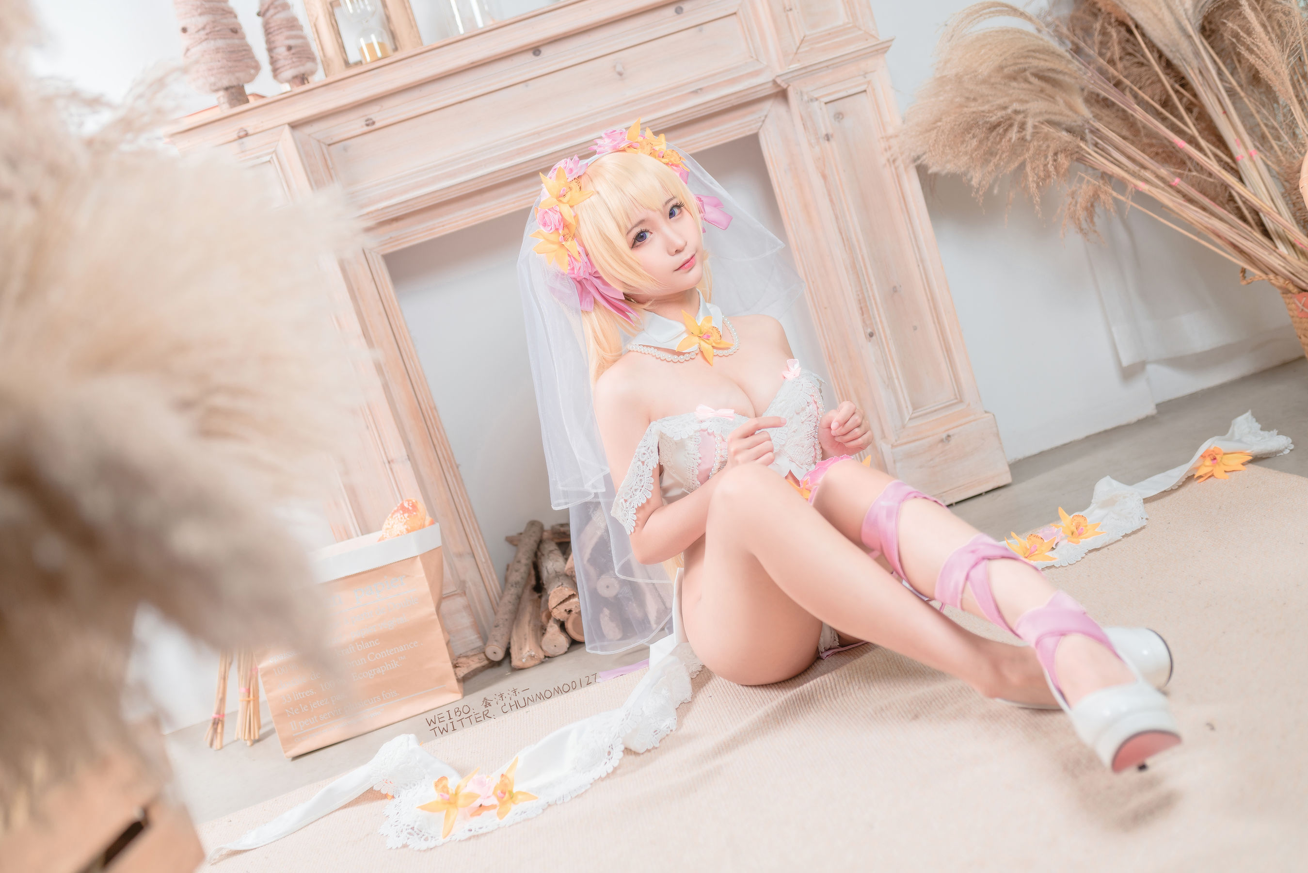 动漫博主蠢沫沫 – 赫葵特 Cosplay-第6张