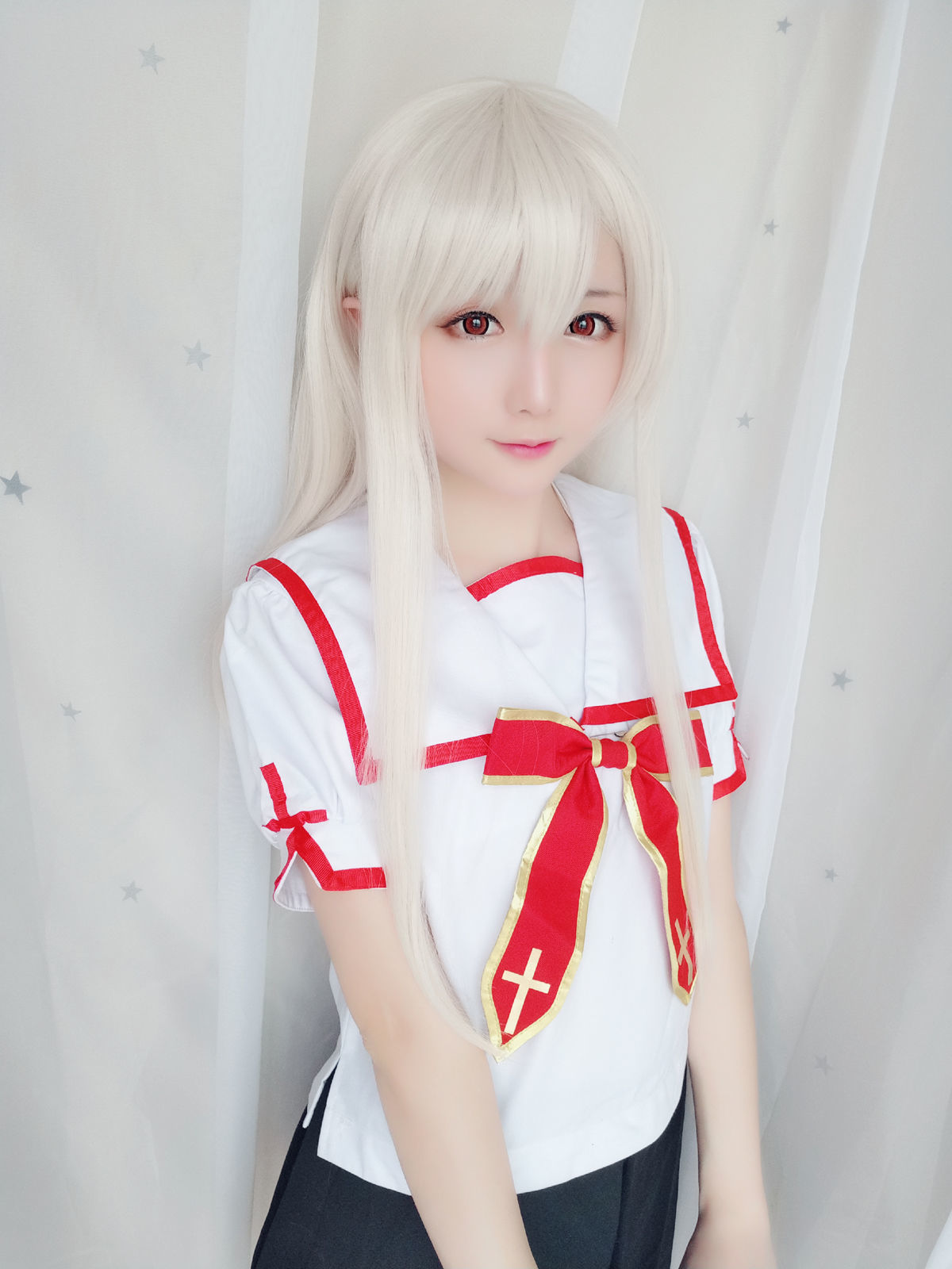 [萝莉COS] 星之迟迟 VOL.03 伊莉雅同人包 Cosplay-第5张