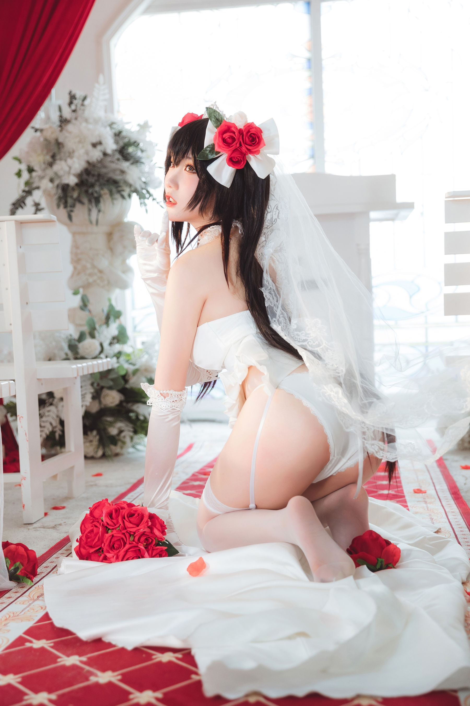 Coser瓜希酱福利 – 时崎狂三 Cosplay-第2张