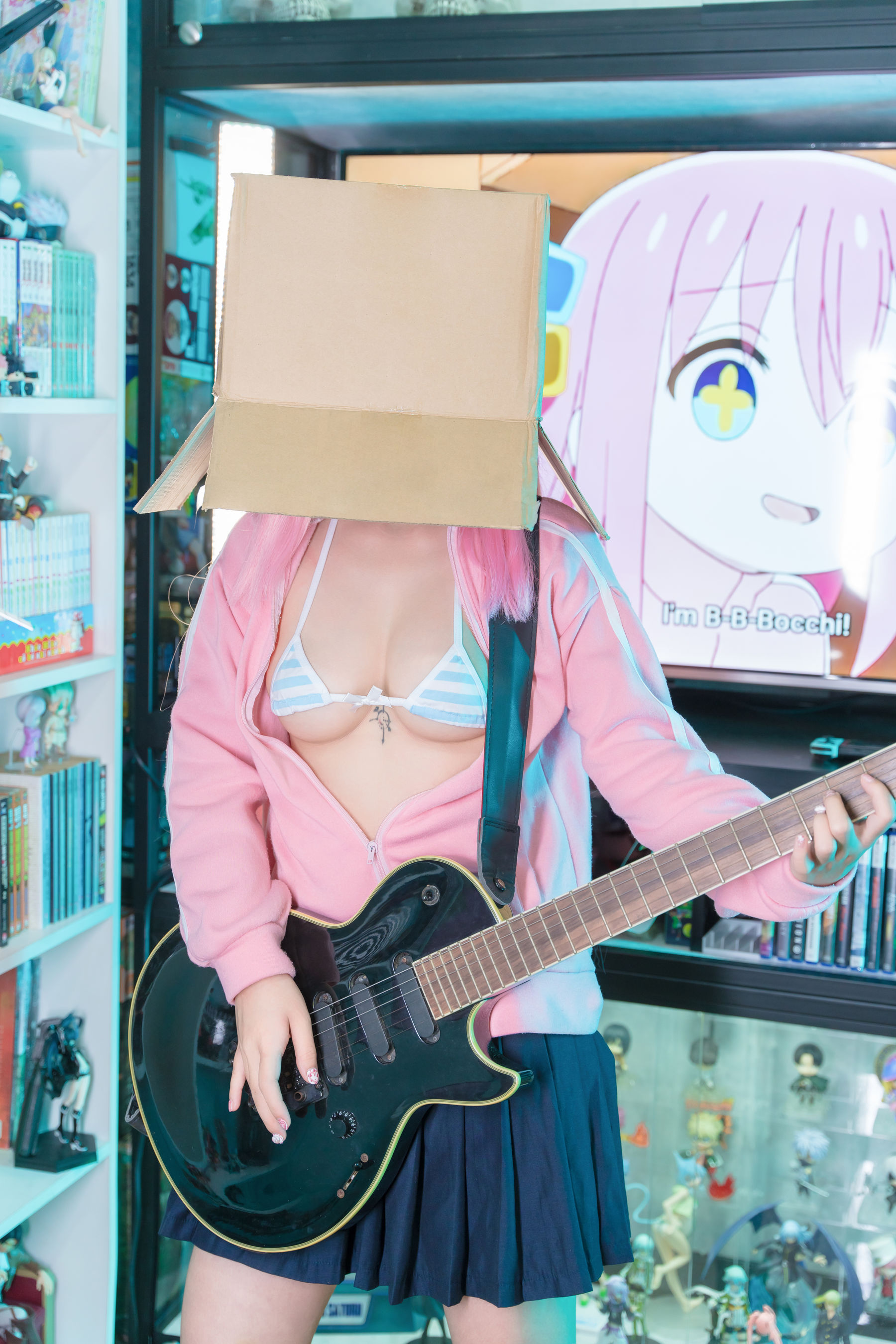 Umeko J – Bocchi Cosplay-第2张