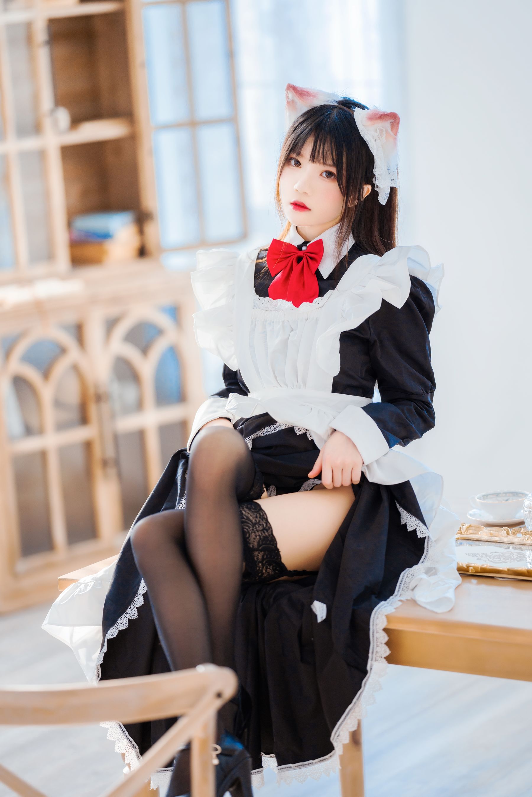 桜桃喵 – 长裙妹抖 Cosplay-第3张