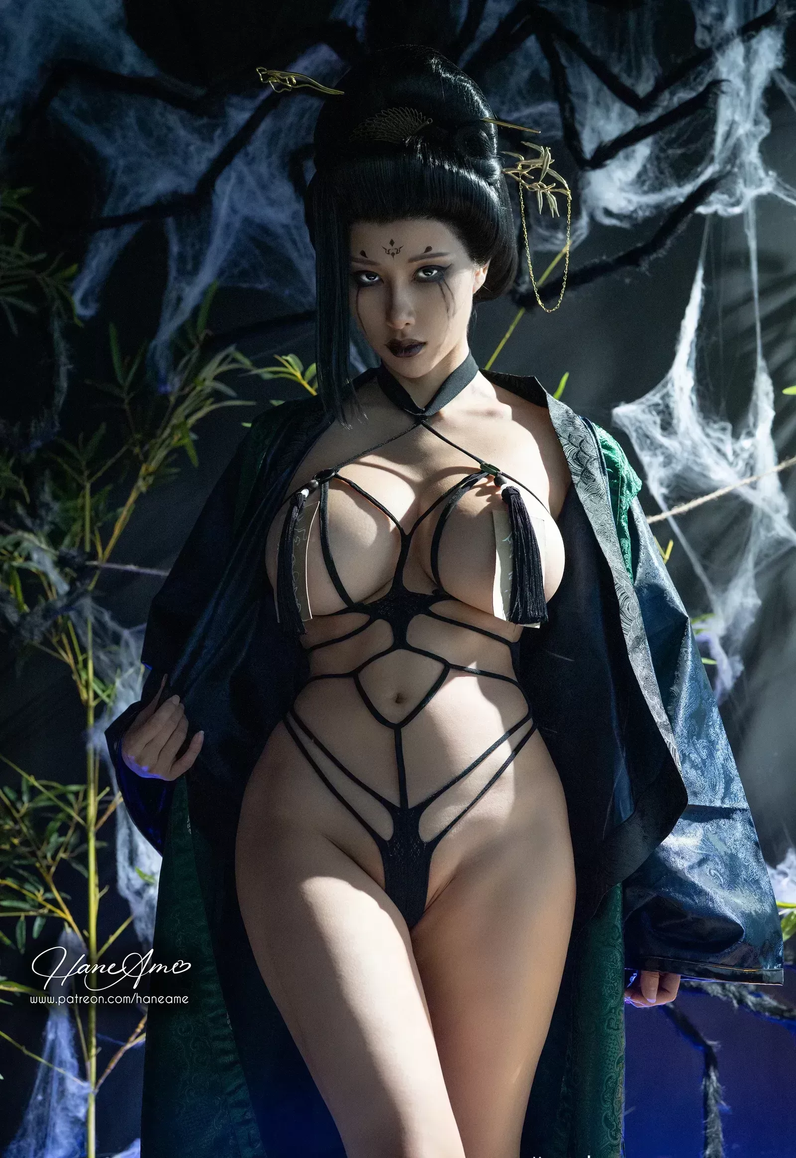 雨波_HaneAme – 黑神话悟空 – 蜘蛛精 Cosplay-第1张