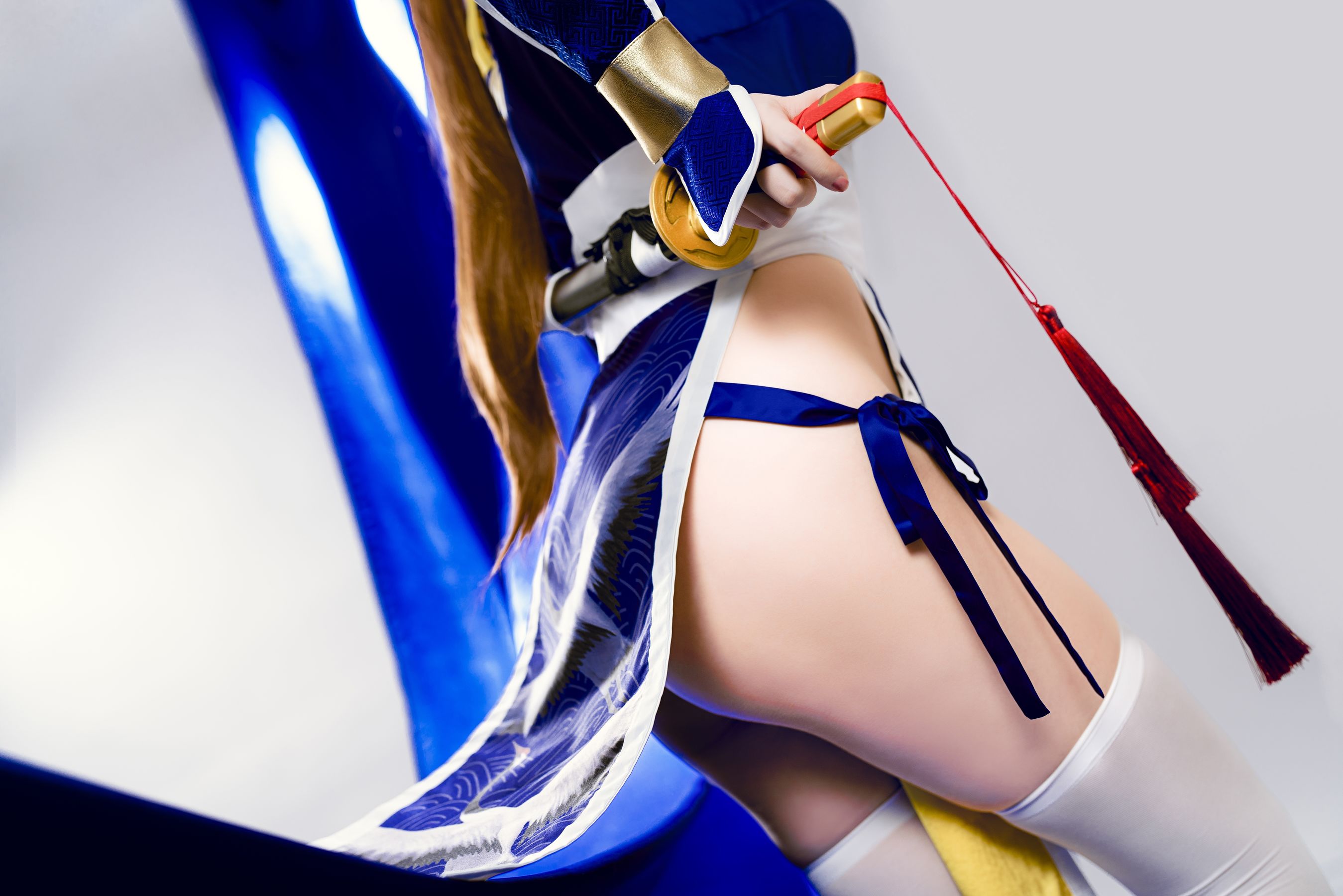 Coser小姐姐星之迟迟 – 死或生-霞 Cosplay-第3张