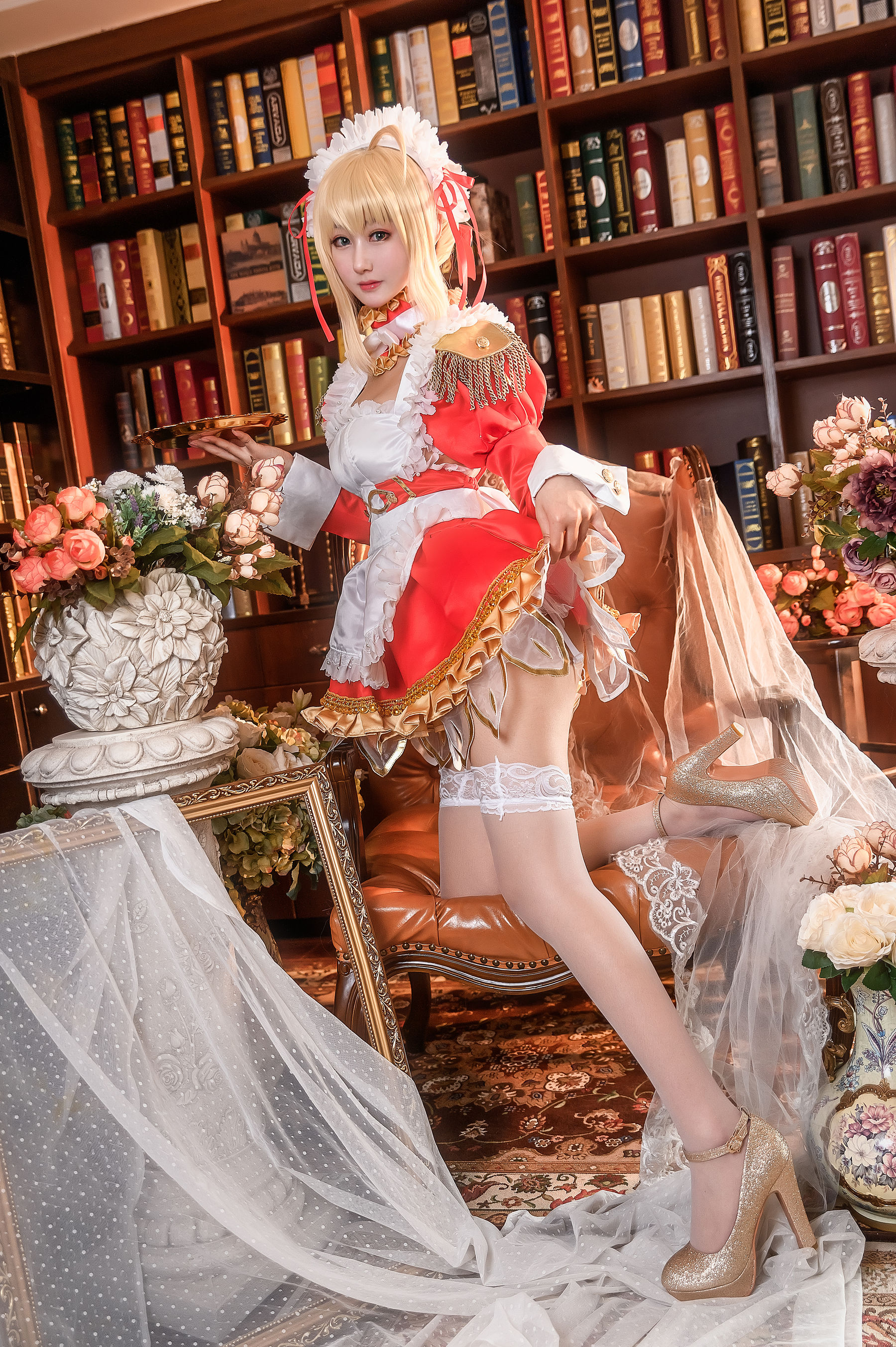 羽生三未 尼禄 Cosplay-第1张