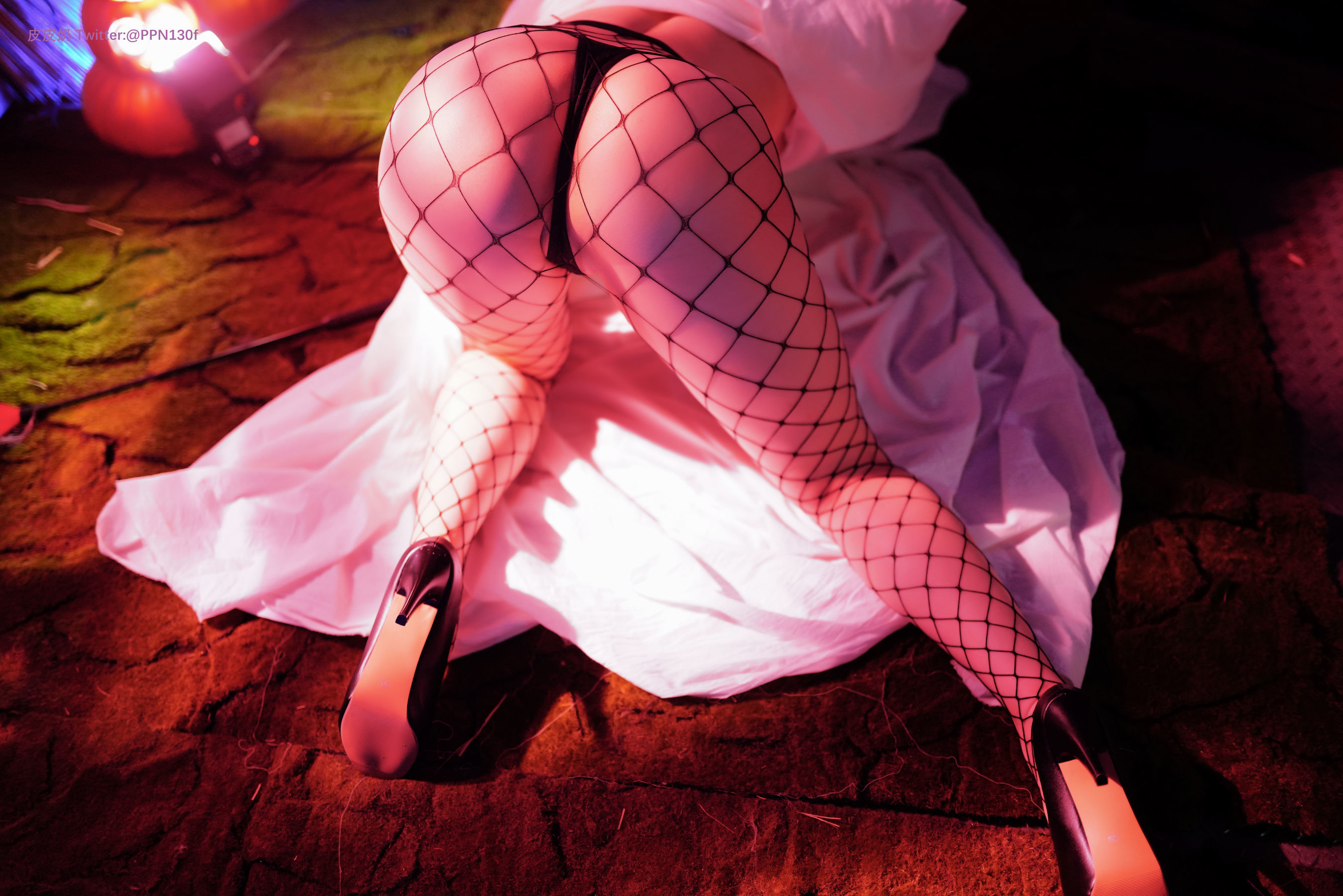 皮皮奶可可爱了啦 – 万圣节幽灵 Cosplay-第5张