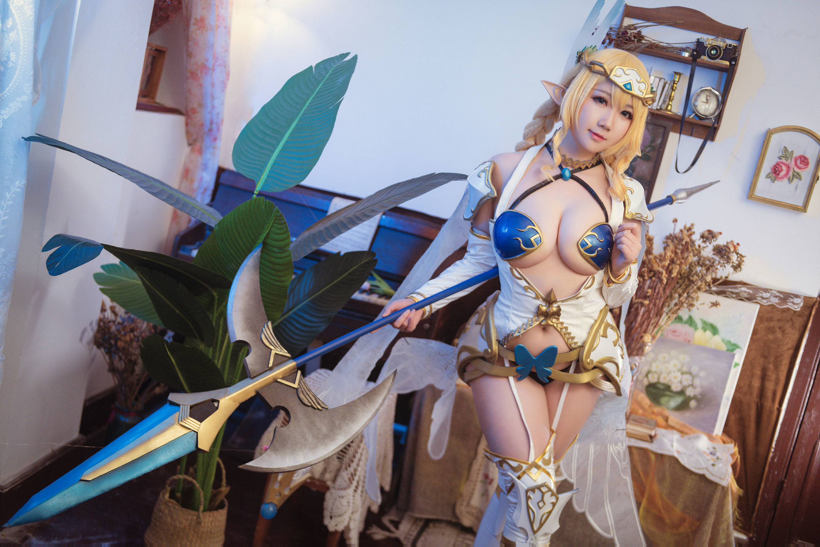 微肉感萌妹是本末末 – 精灵村 Cosplay-第4张
