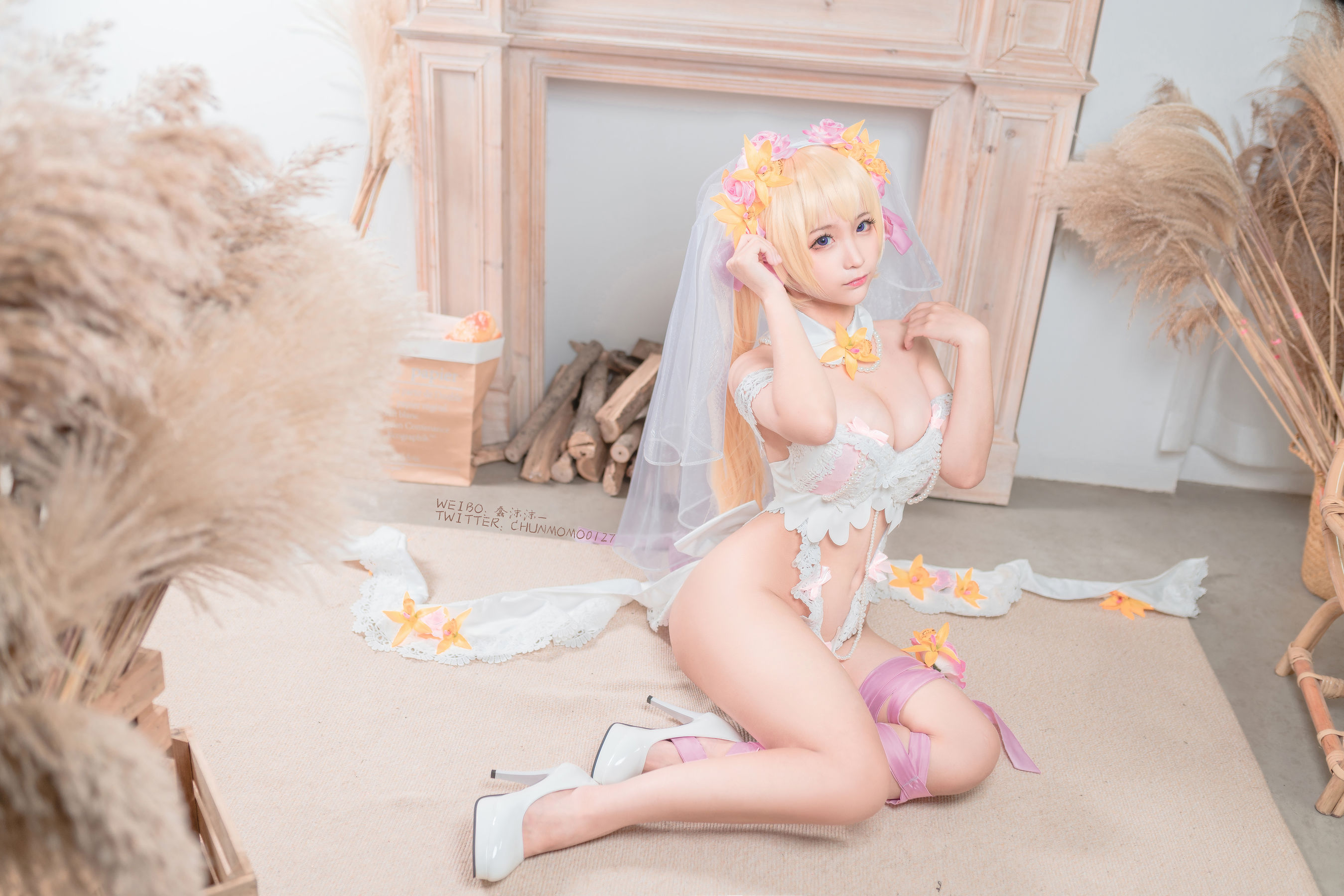 动漫博主蠢沫沫 – 赫葵特 Cosplay-第8张