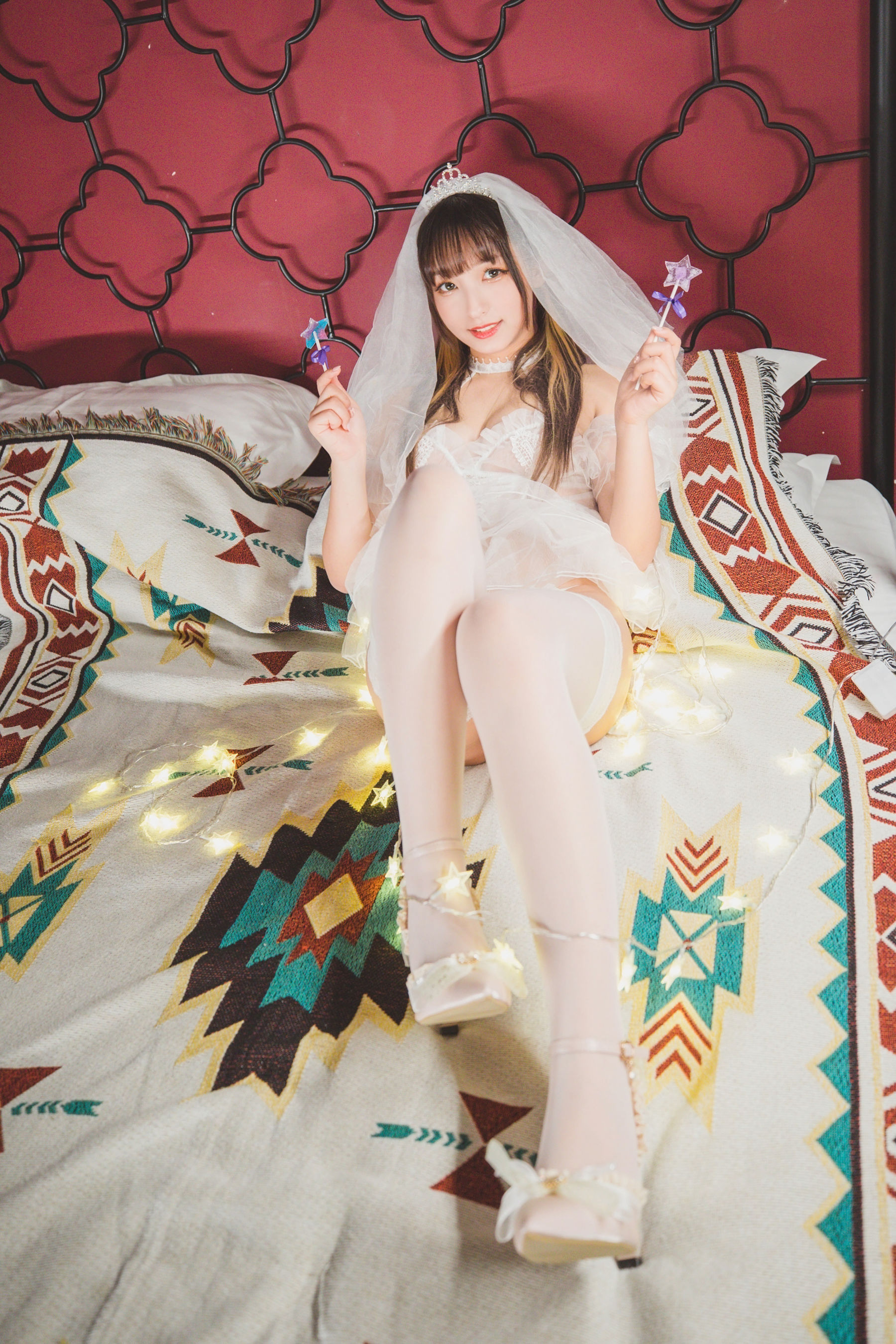 萝莉神楽板真冬 – 光の囁き-光の修女 Cosplay-第96张