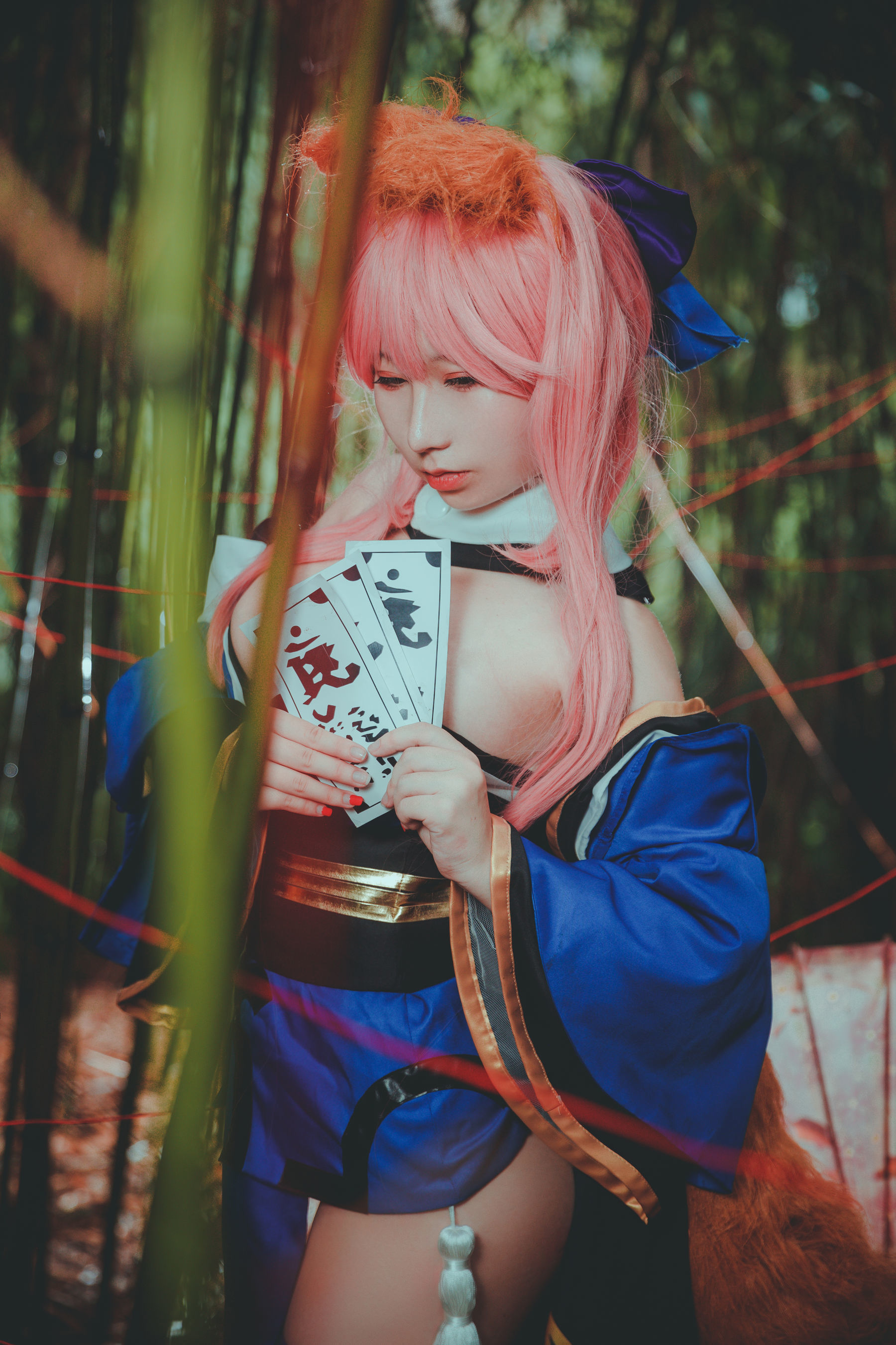 动漫博主从从从从鸾 玉藻前 Cosplay-第3张