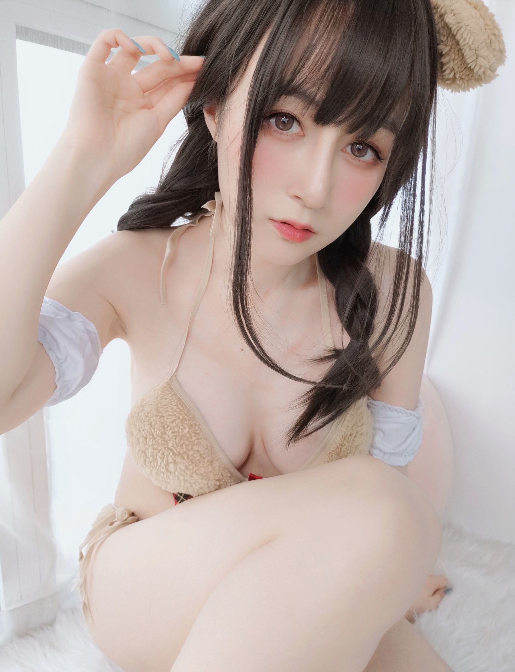 Coser小姐姐白银 – 可爱的熊 Cosplay-第5张
