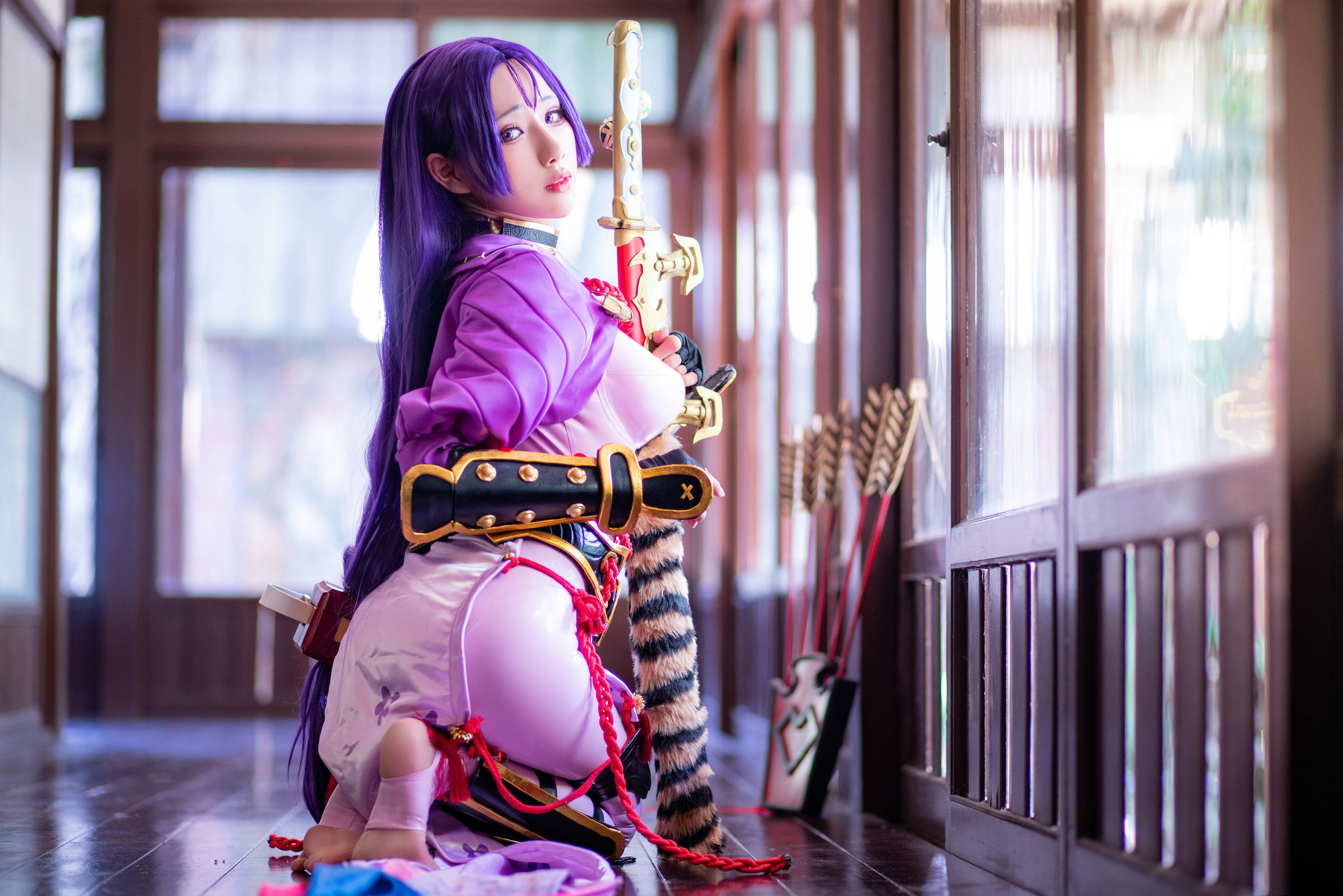 雨波_HaneAme 源赖光 Cosplay-第3张