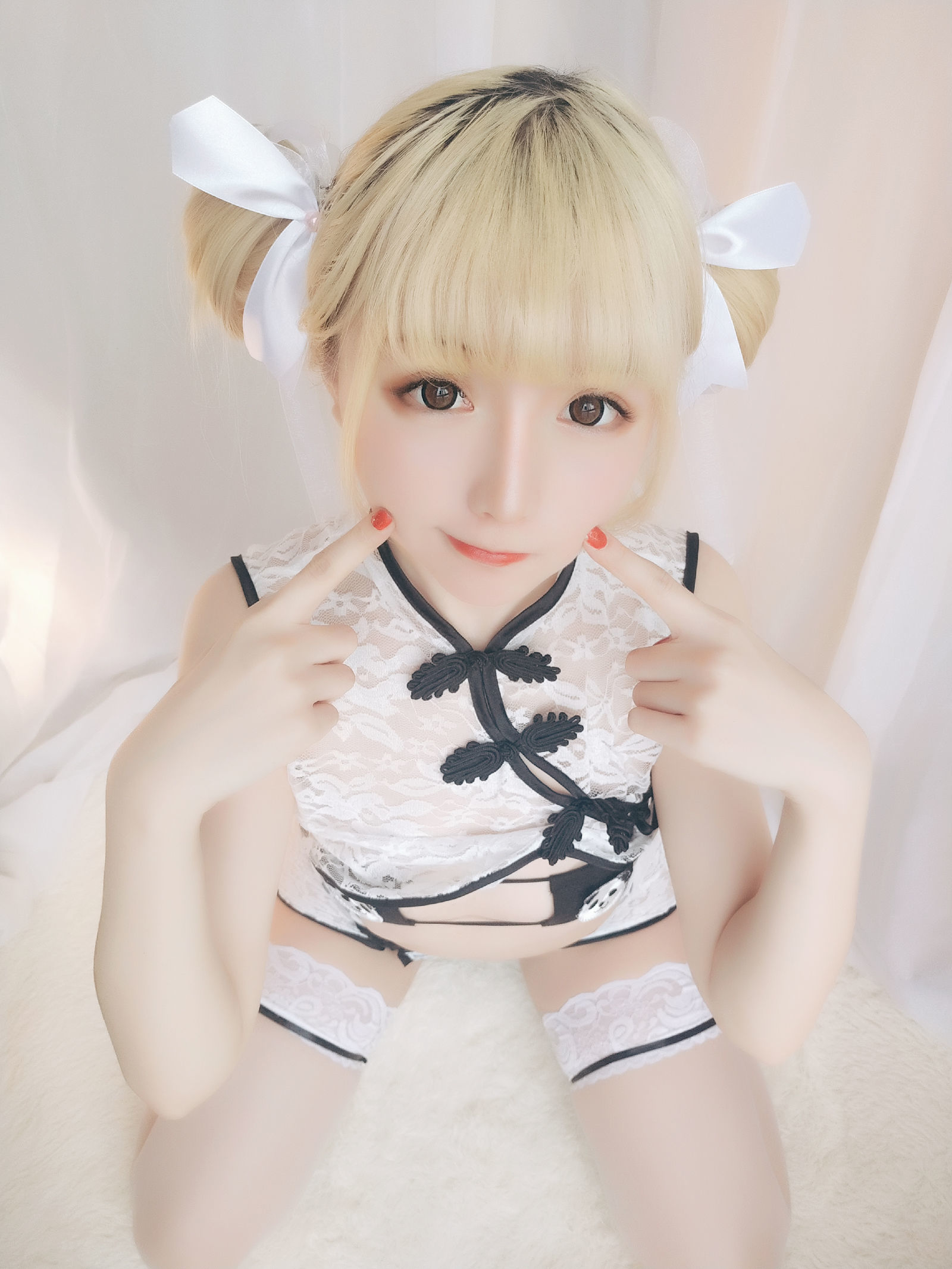 [萝莉COS] 星之迟迟 VOL.16 熊猫旗袍 Cosplay-第5张