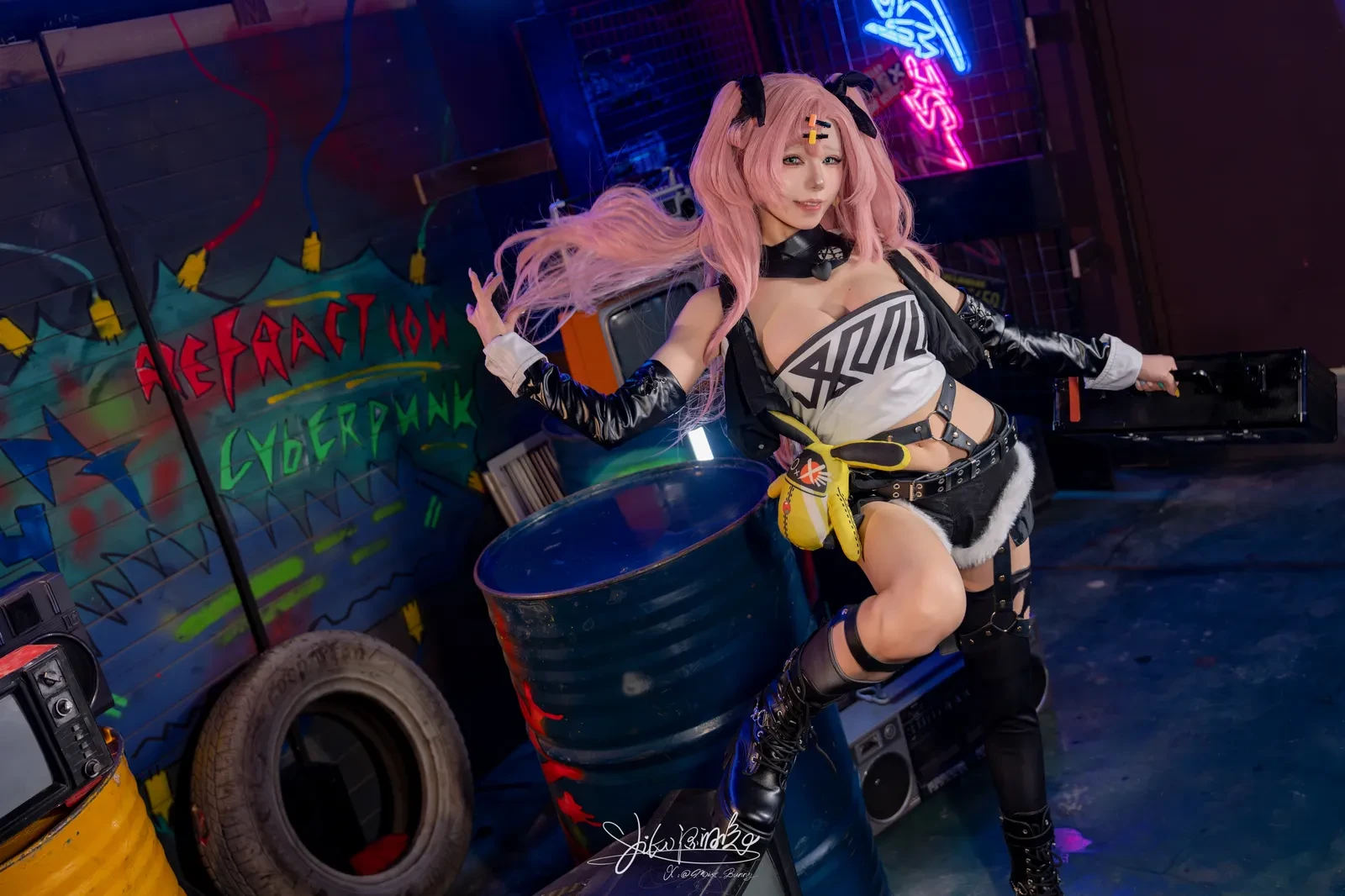 咬一口兔娘 – 『明日香特殊作战』 拾光独白 Cosplay-第2张