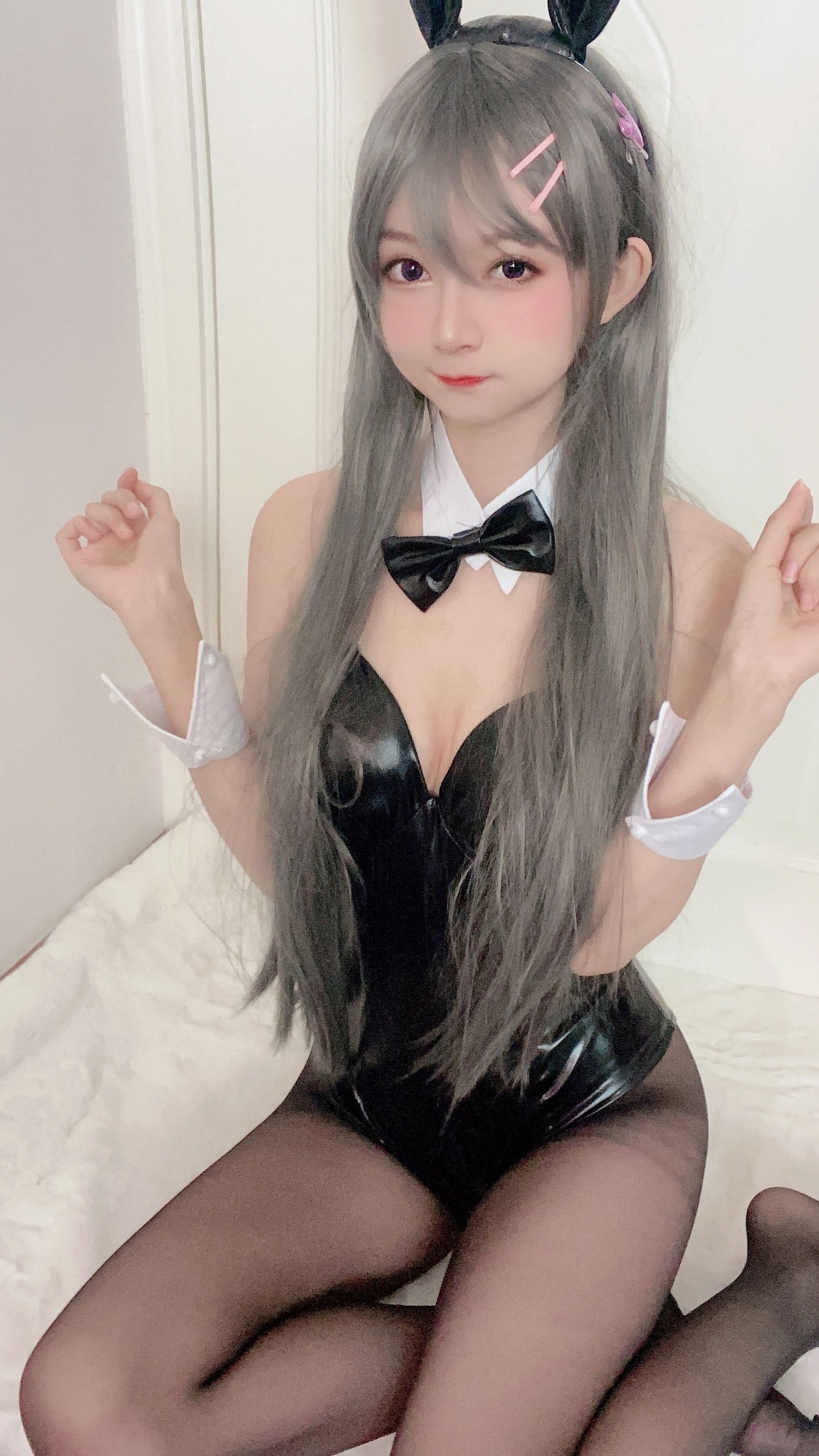 51酱 – 麻衣兔女郎 Cosplay-第36张