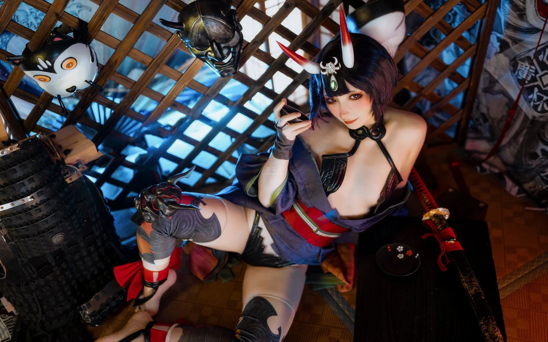 是三不是世w – 酒吞童子 Cosplay-第25张