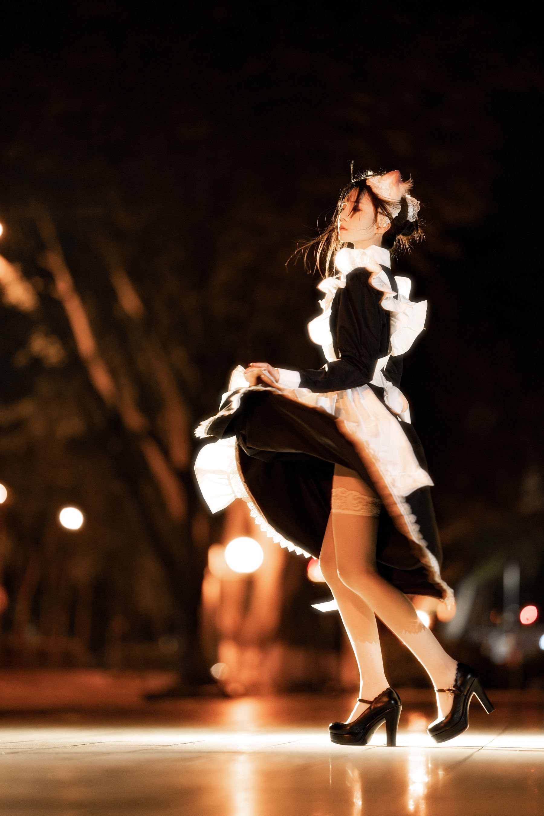 桜桃喵 – 长裙妹抖 Cosplay-第4张