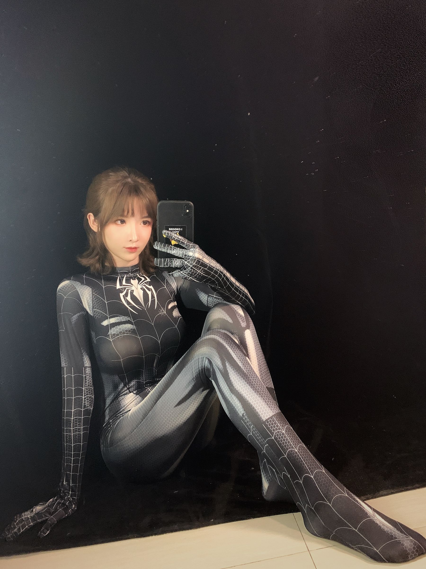 一小央泽 – 黑蜘蛛 Cosplay-第2张