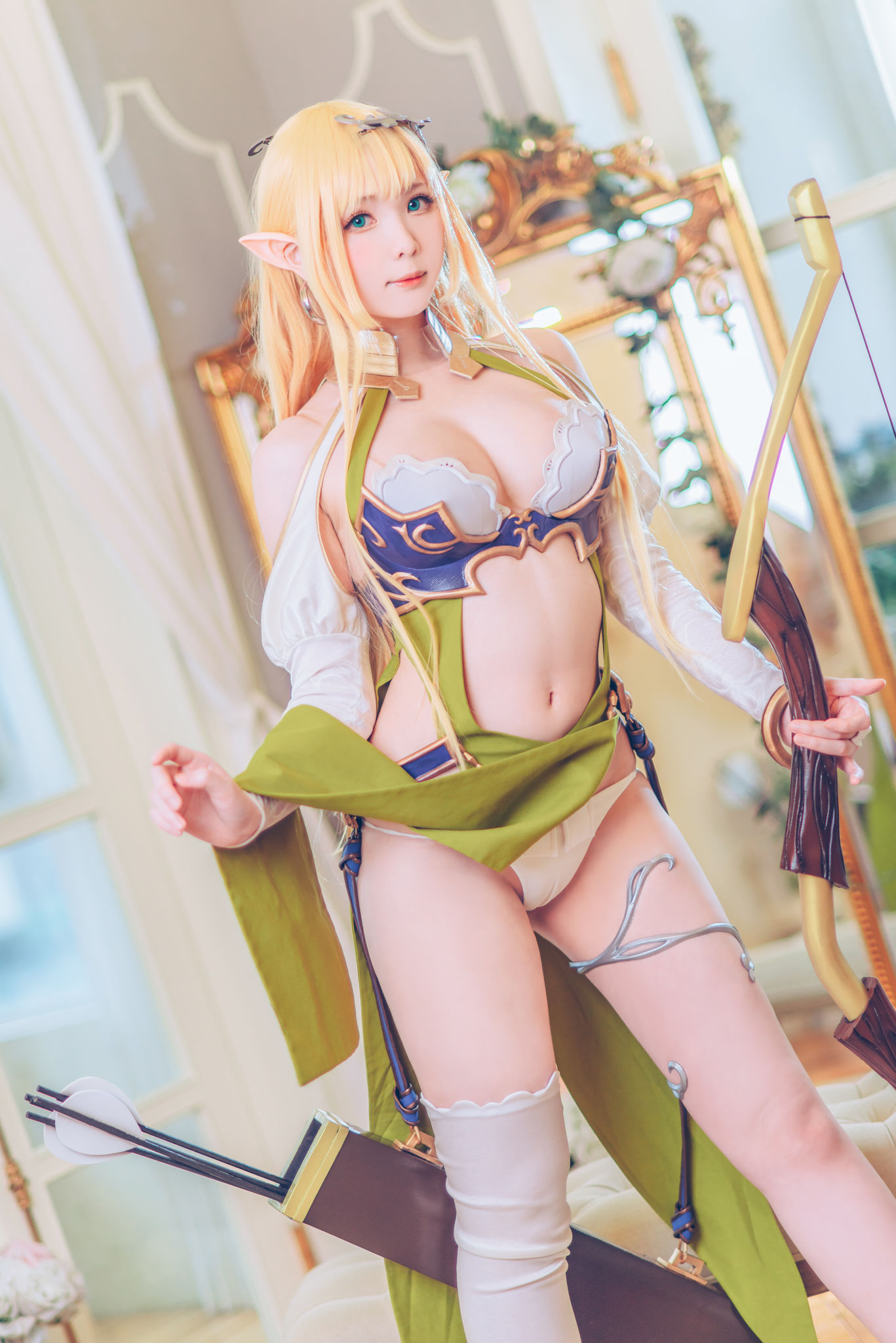 微博妹纸霜月shimo – Elf Village Cosplay-第8张