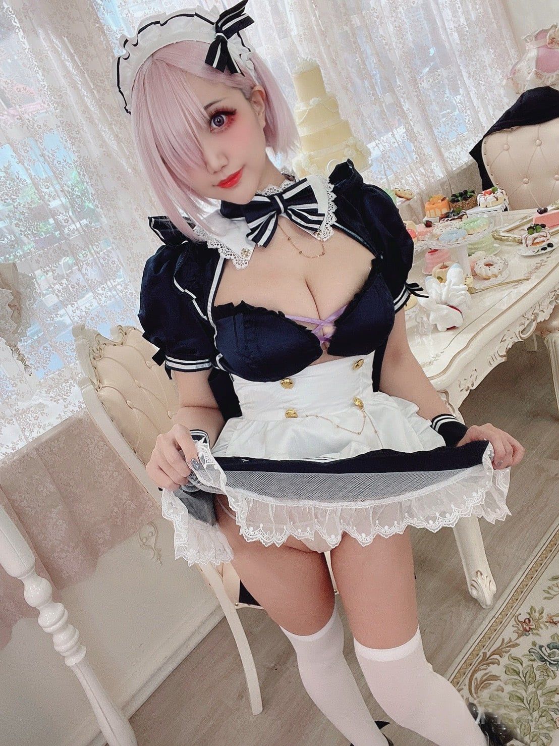 七七小姐 – 玛修 Cosplay-第2张