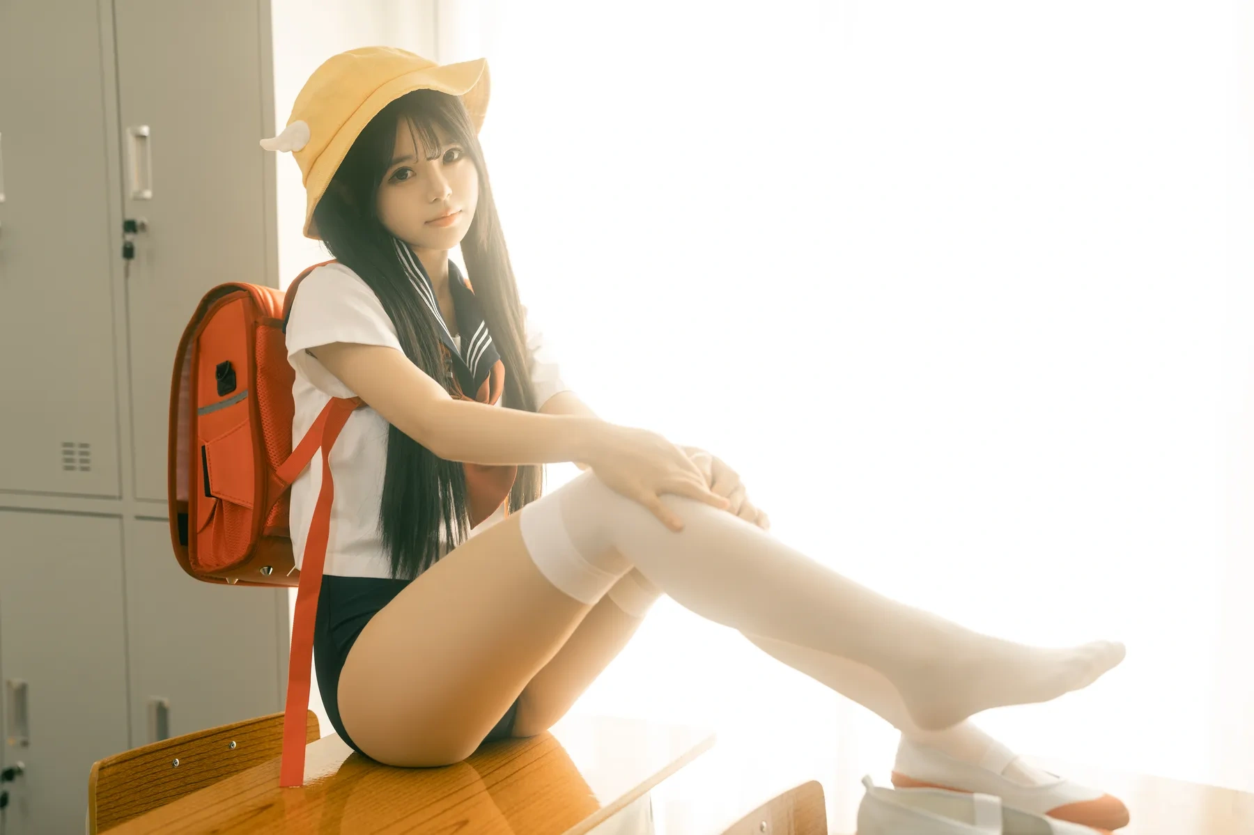 rua阮阮 – 小丸子 Cosplay-第4张