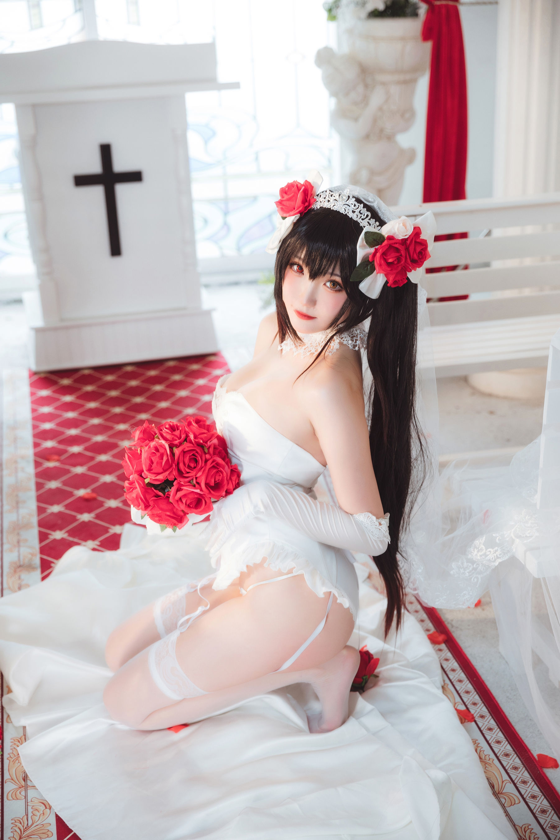 Coser瓜希酱福利 – 时崎狂三 Cosplay-第1张