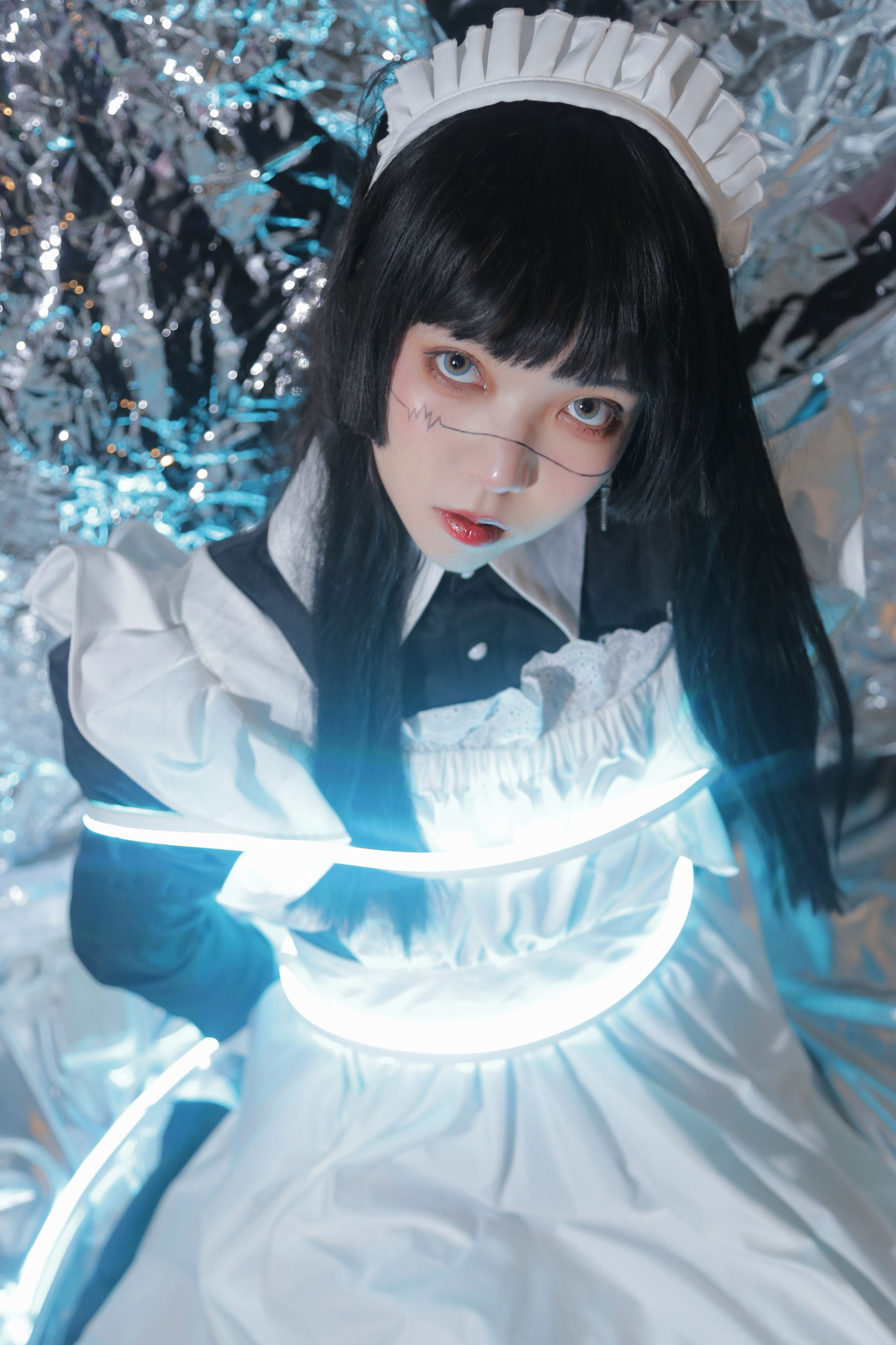可爱妹子Fushii_海堂 – 生化女仆 Cosplay-第1张