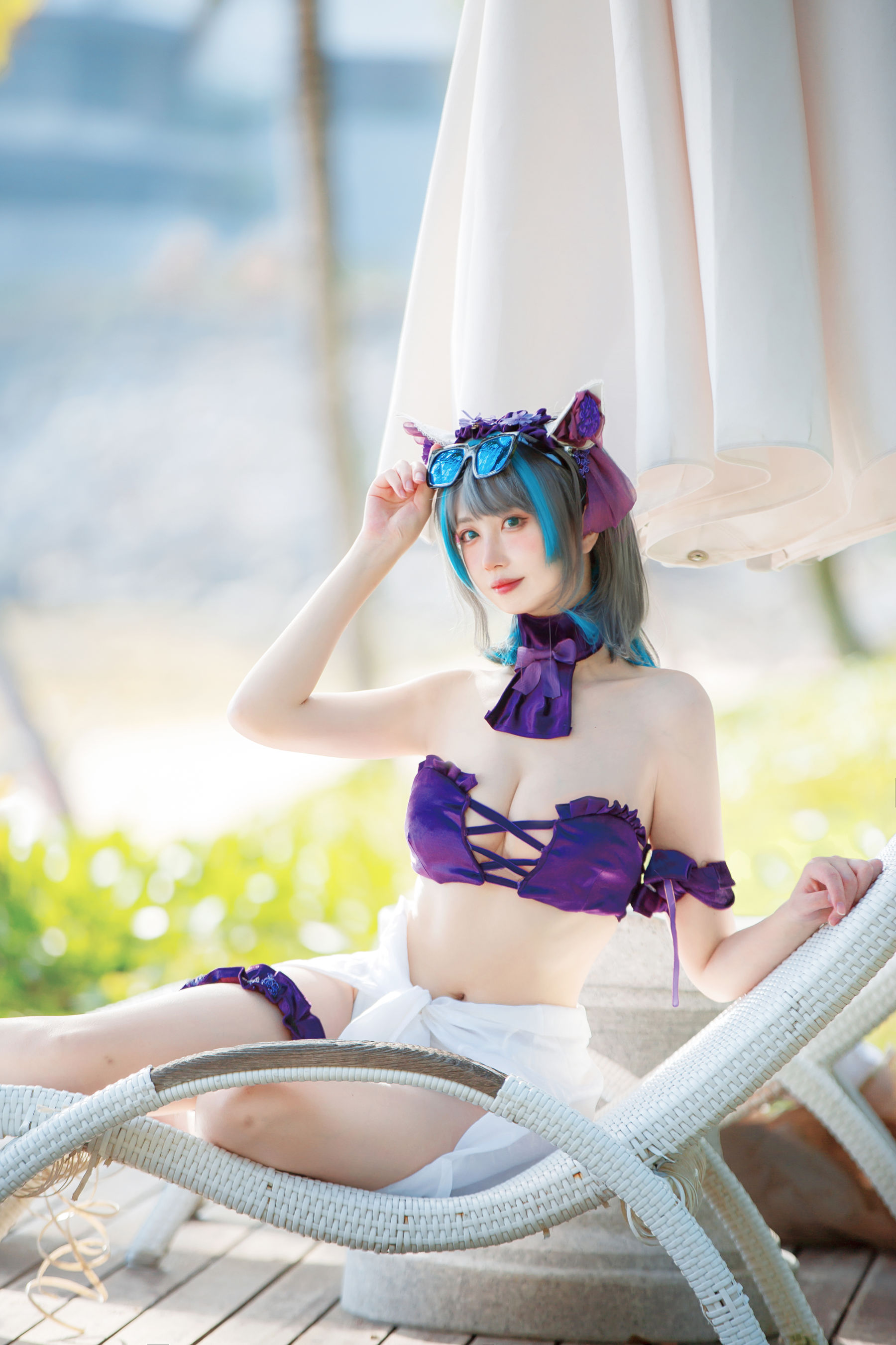 次元少女念雪ww – 柴郡猫 Cosplay-第5张