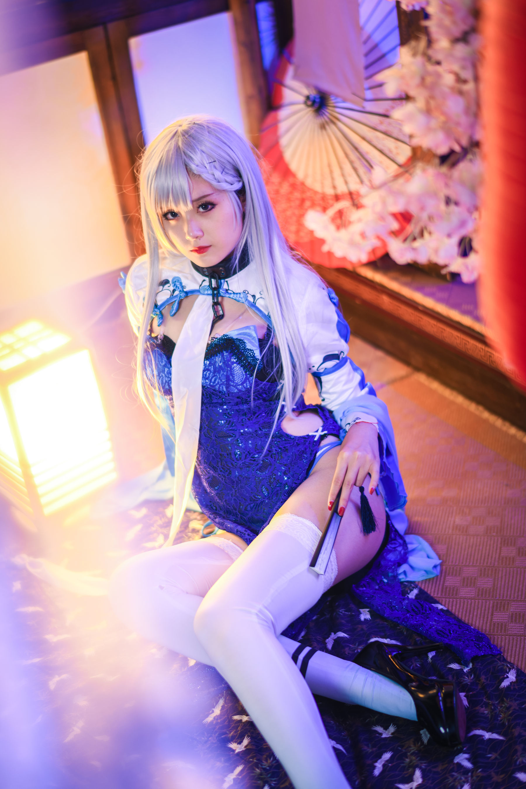 Coser小姐姐Akisoso秋楚楚 贝法 不知火 Cosplay-第6张