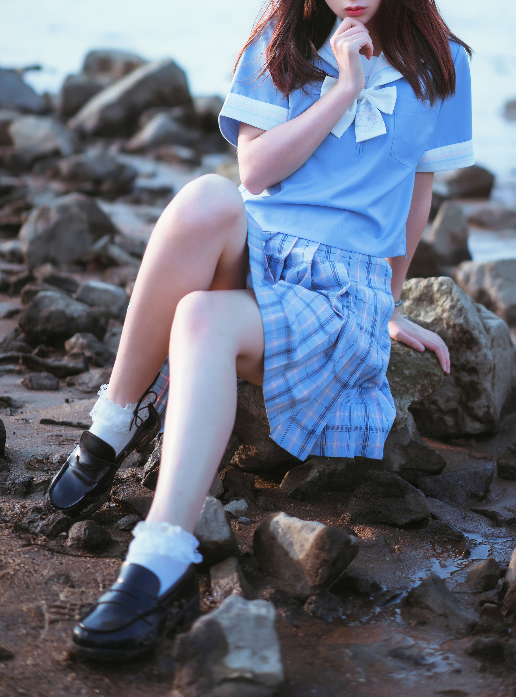 [萝莉COS] 疯猫ss《一起去海鸥岛吧》 Cosplay-第33张