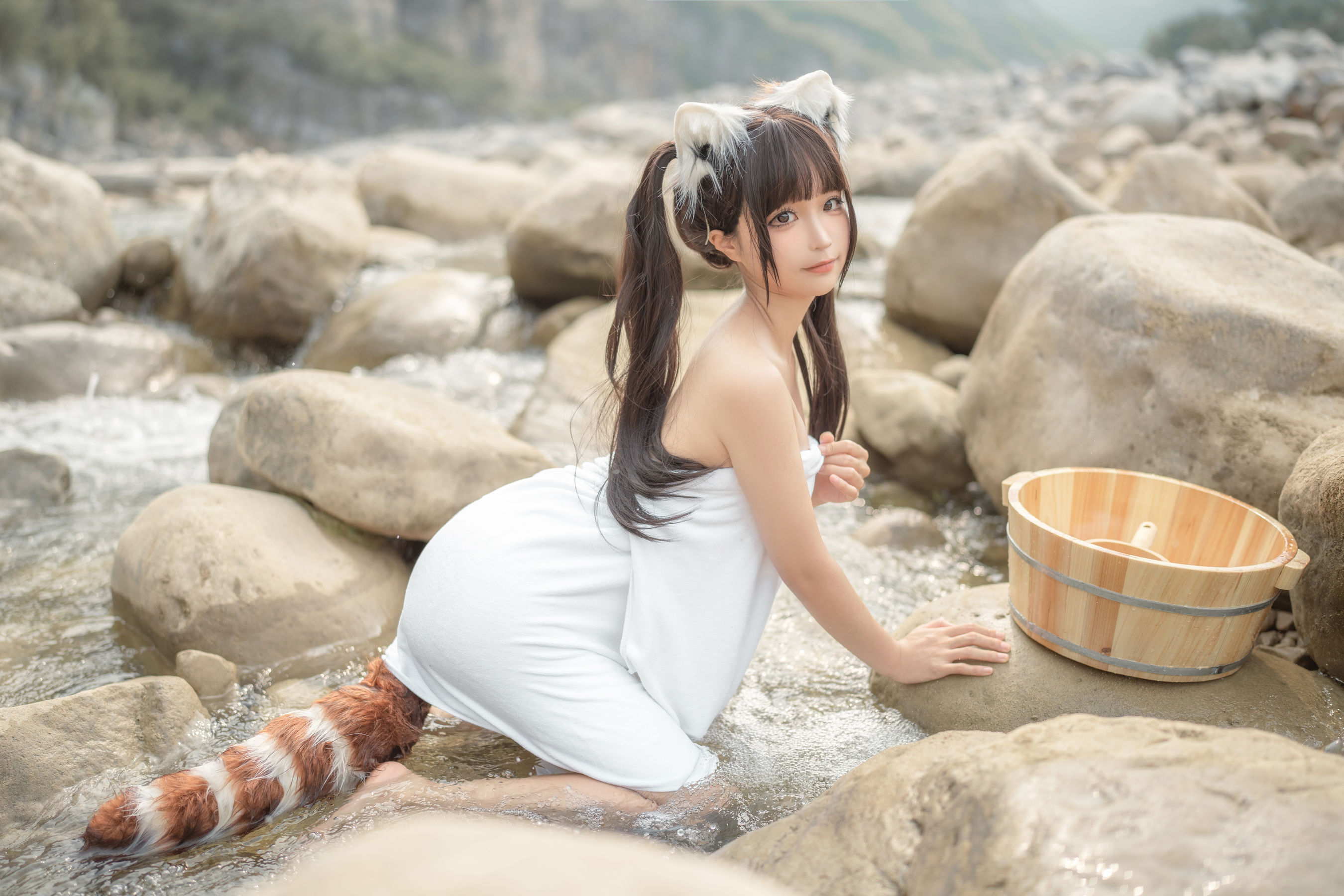 动漫博主蠢沫沫 – 小熊猫 Cosplay-第2张