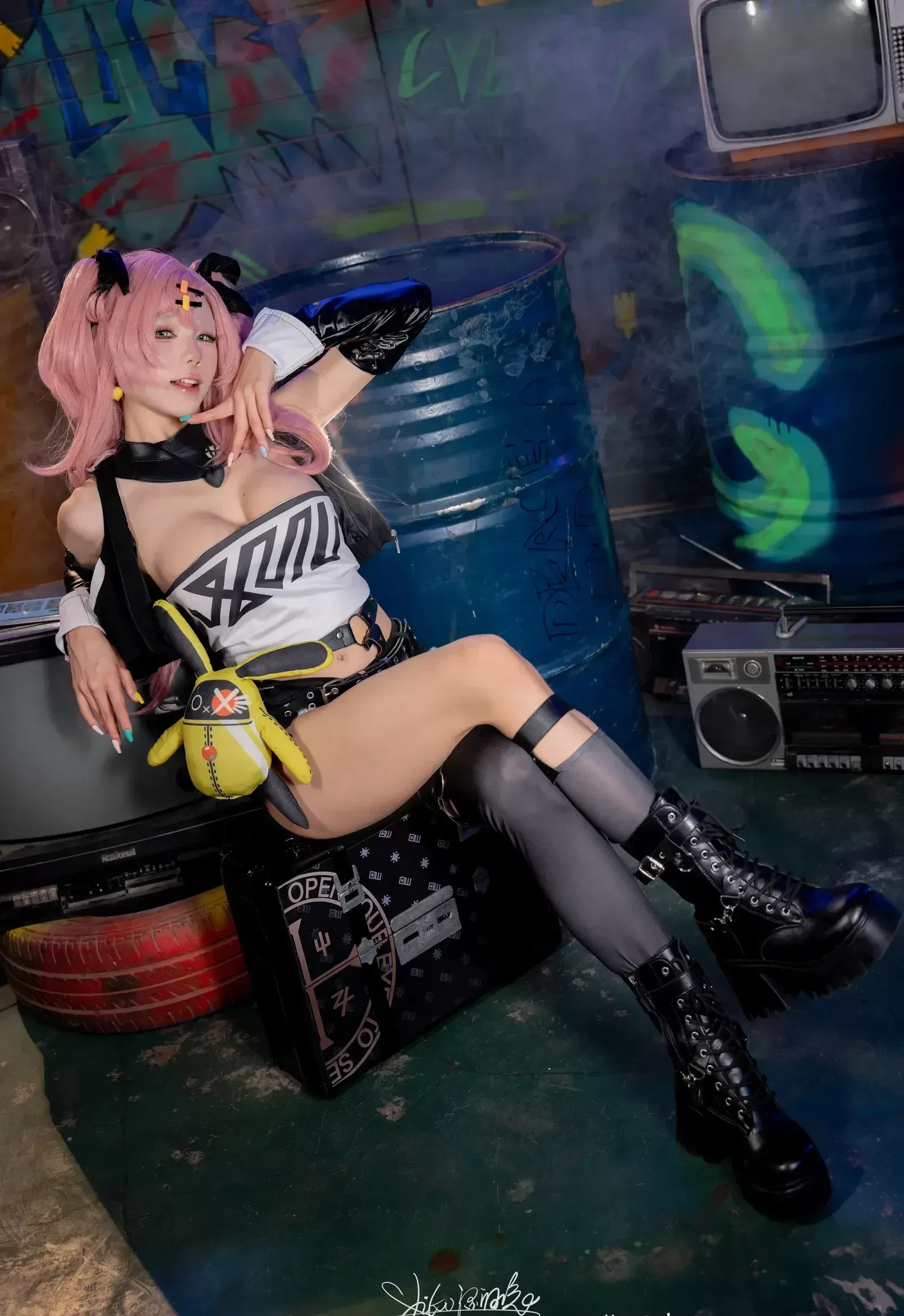 咬一口兔娘 – 『明日香特殊作战』 拾光独白 Cosplay-第3张