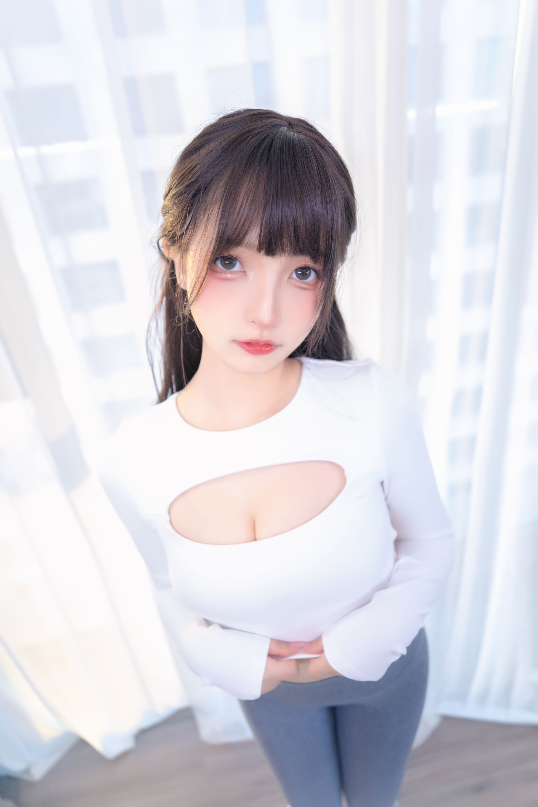 萝莉神楽板真冬 瑜伽少女 Cosplay-第8张