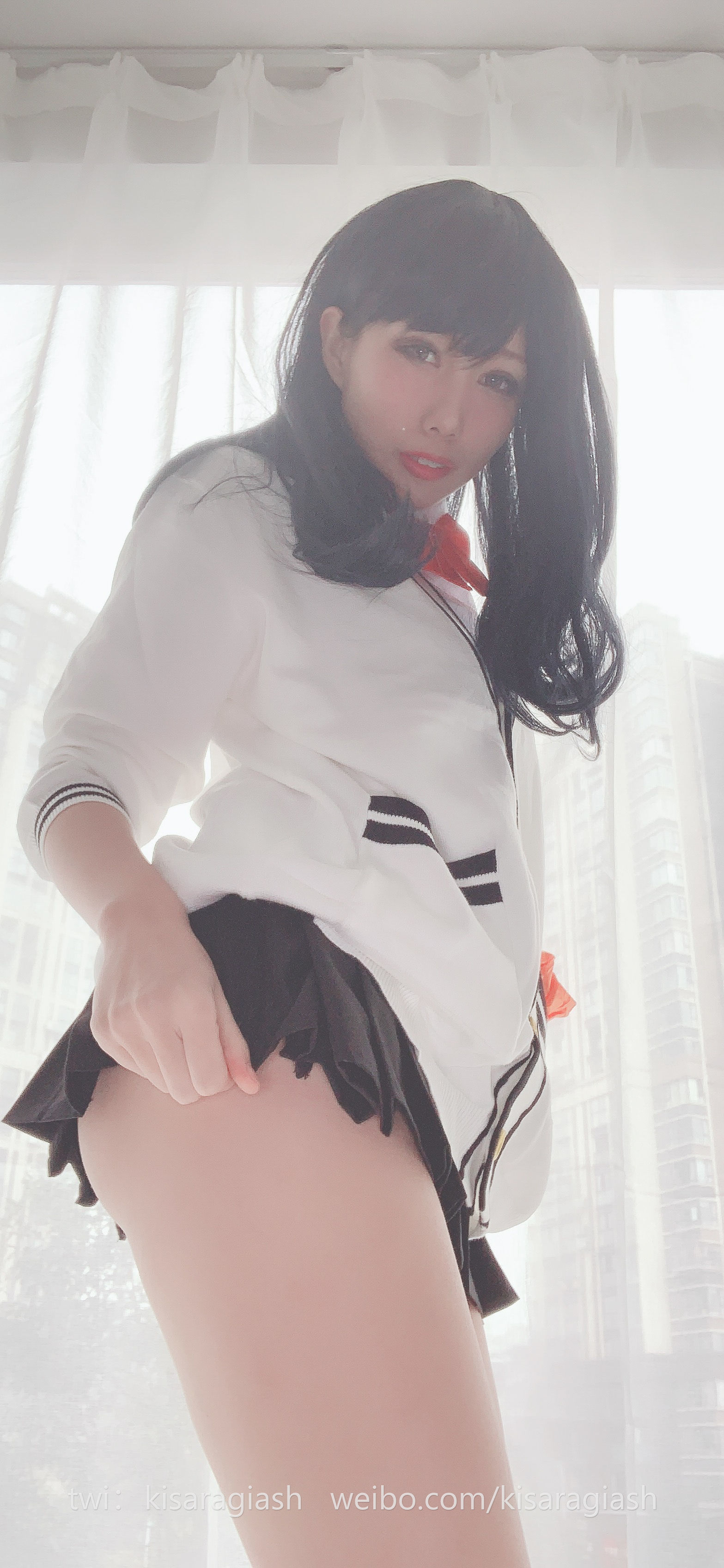 动漫博主如月灰 宝多六花 Cosplay-第6张