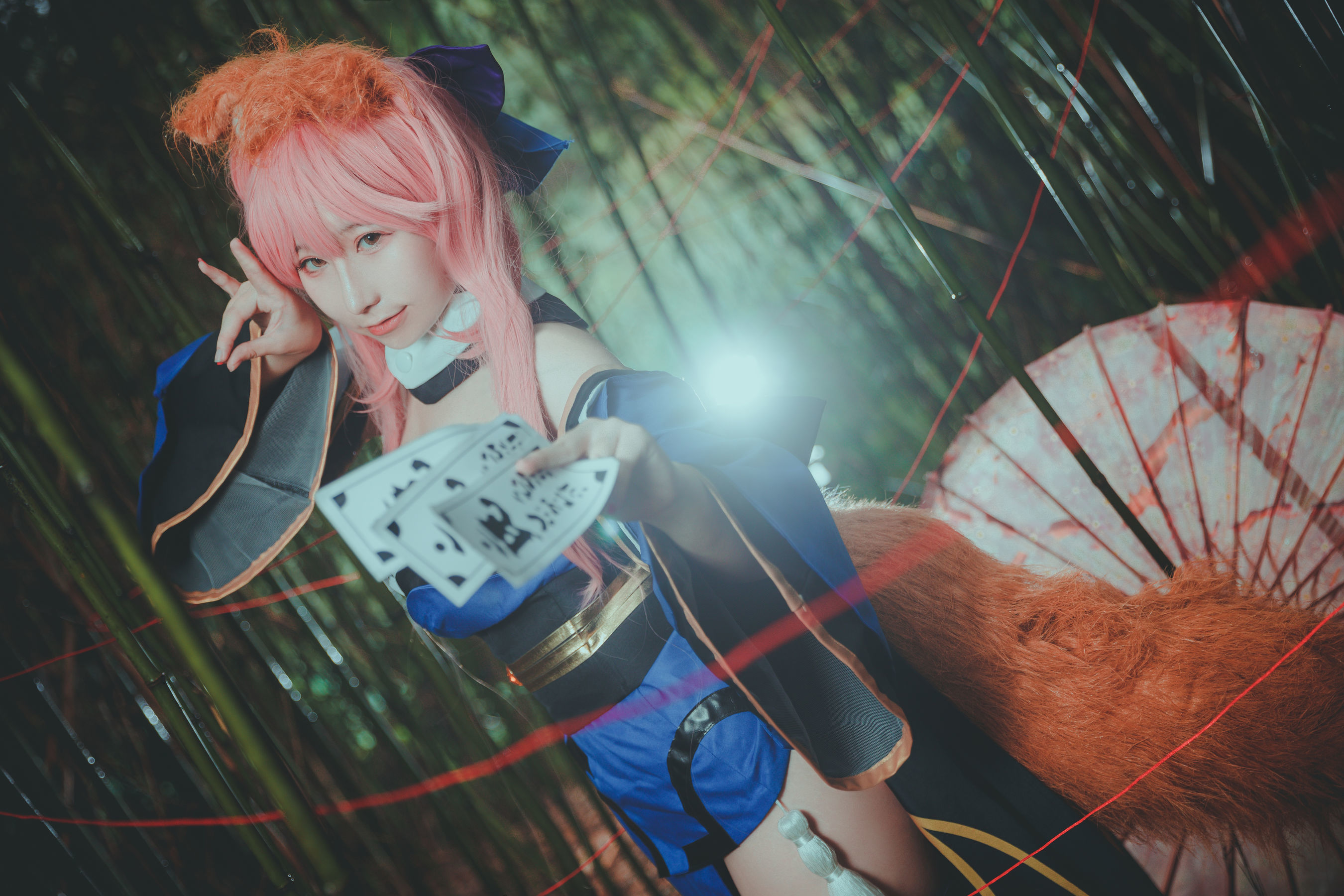 动漫博主从从从从鸾 玉藻前 Cosplay-第7张