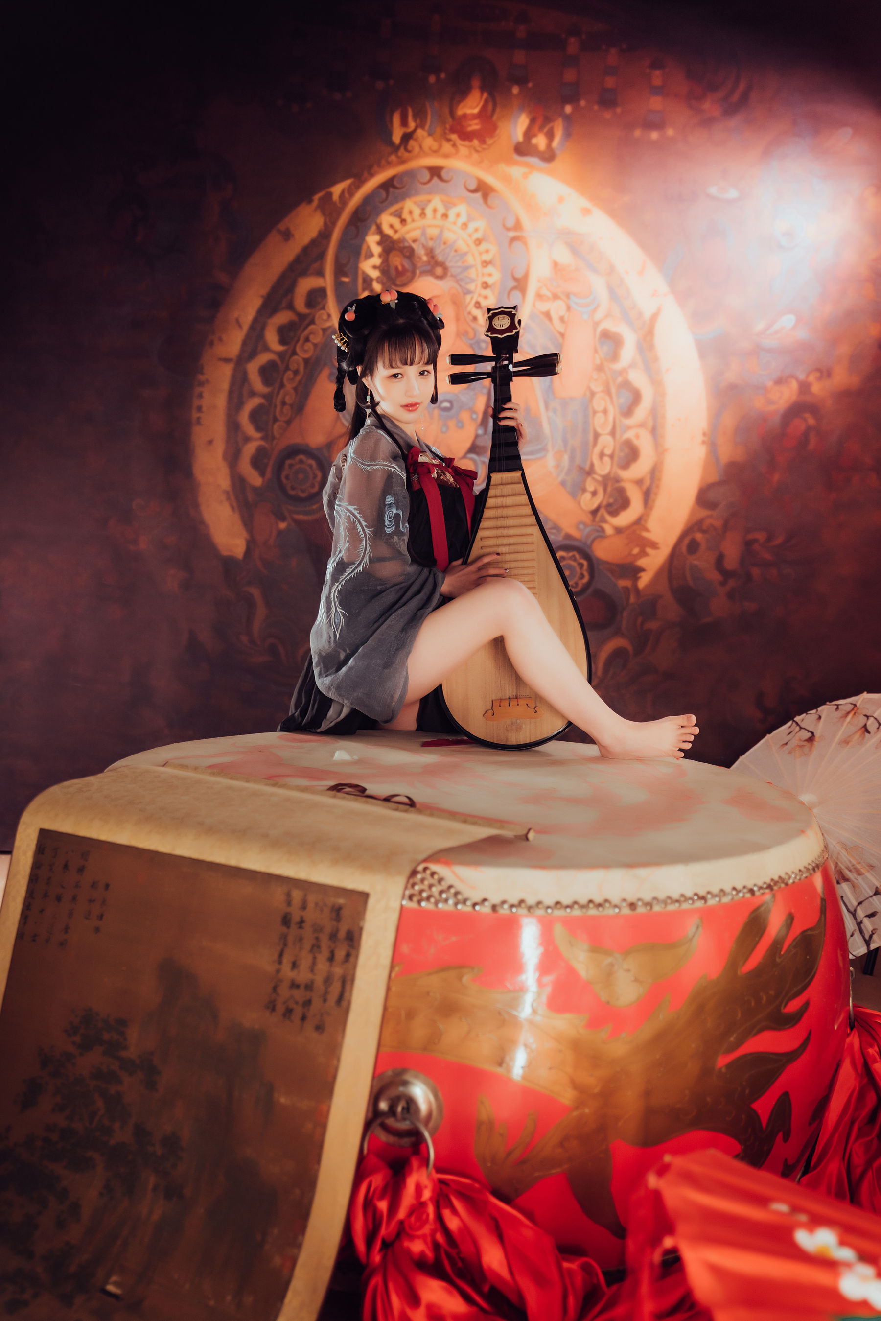 美少女晕崽 – 小琵琶精 Cosplay-第94张