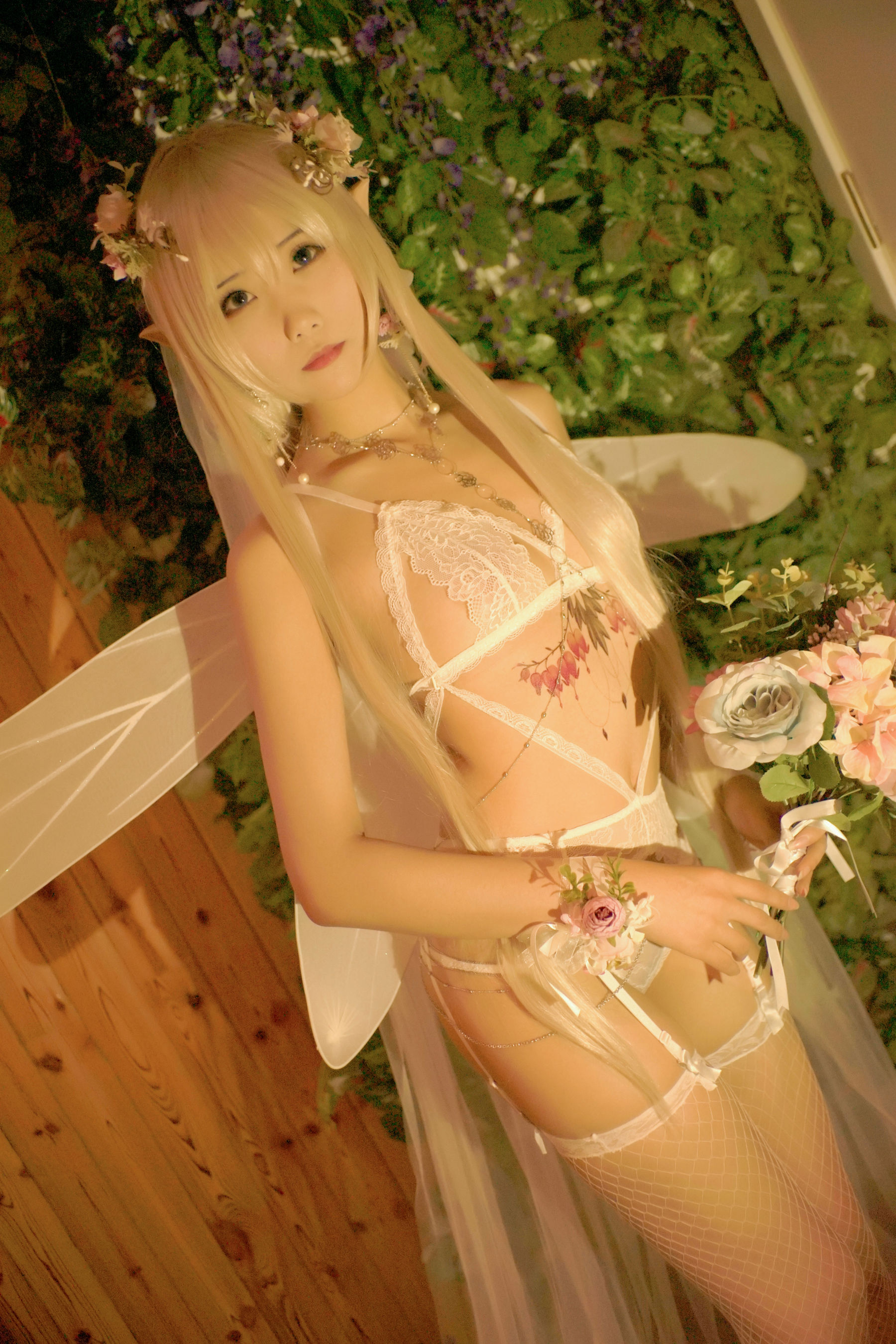 [Cosplay写真] 动漫博主曉美媽 – 森之妖精 Cosplay-第1张