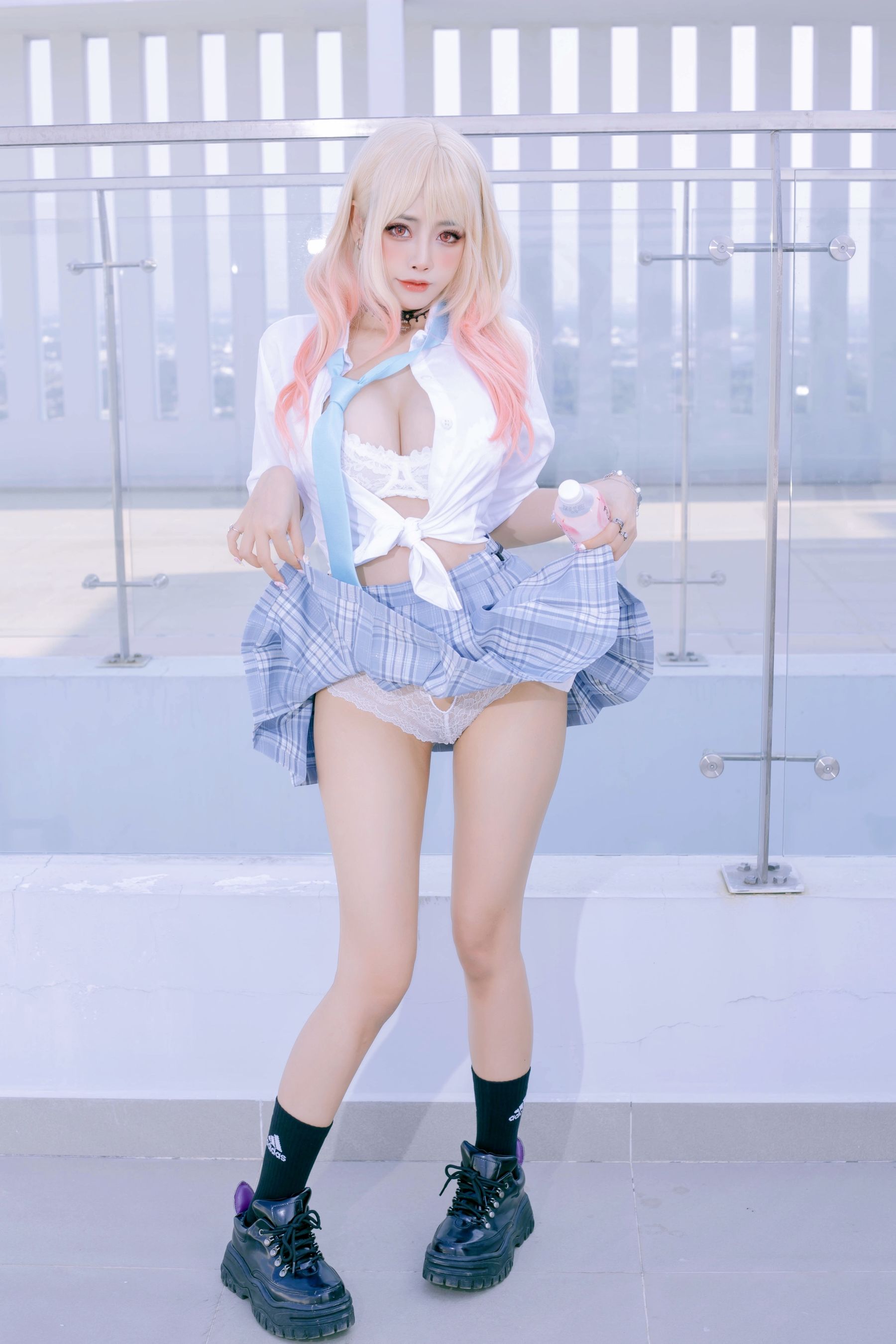 日本性感萝莉Byoru – Marin Kitagawa Cosplay-第4张